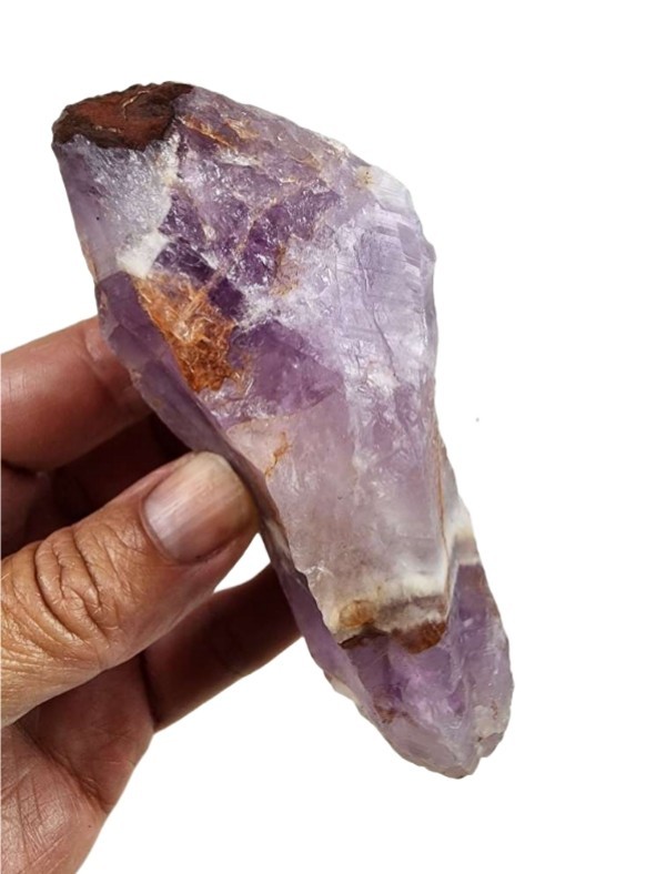 Amethyst Hematite Crystal Rough 156.4 grams