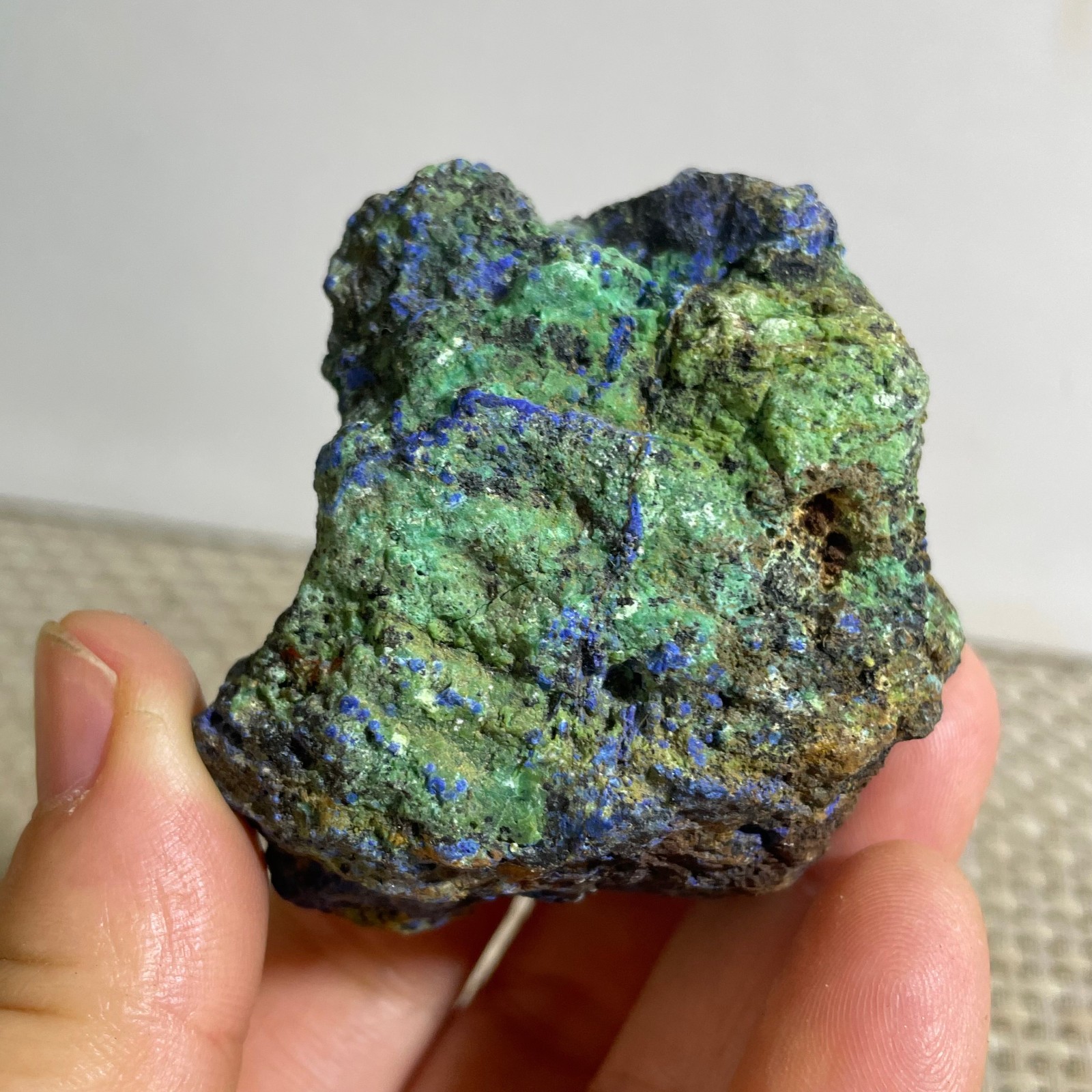 67g beautiful crystal azurite malachite mineral specimen Reiki Healling