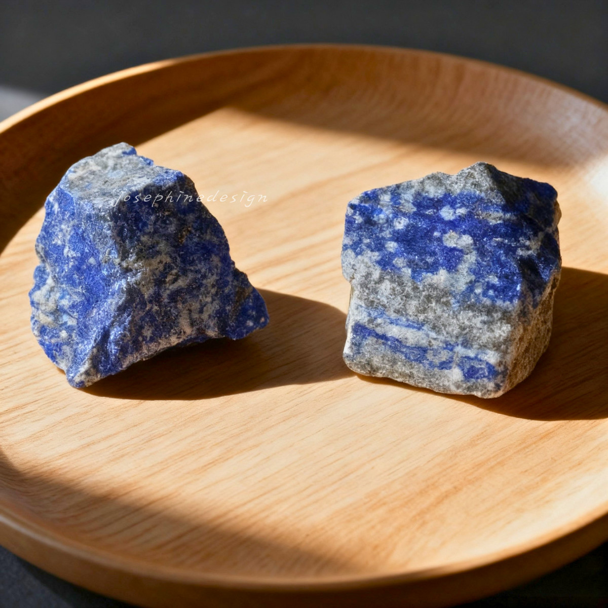 3Pcs Raw Lapis Lazuli Stone Rough Blue Crystal Healing Specimens Rocks Gifts