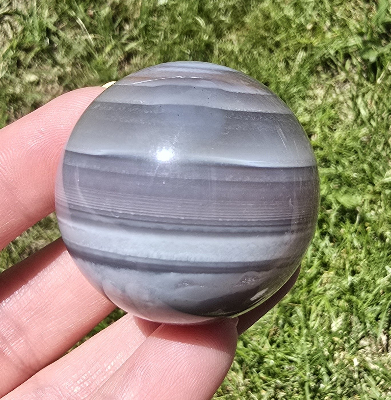 Botswana Agate Sphere 38mm