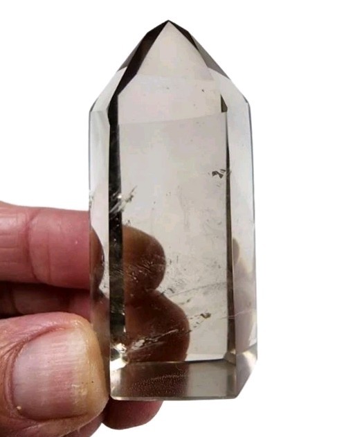 Smoky Quartz Polished Crystal Tower Brazil 48.3 grams