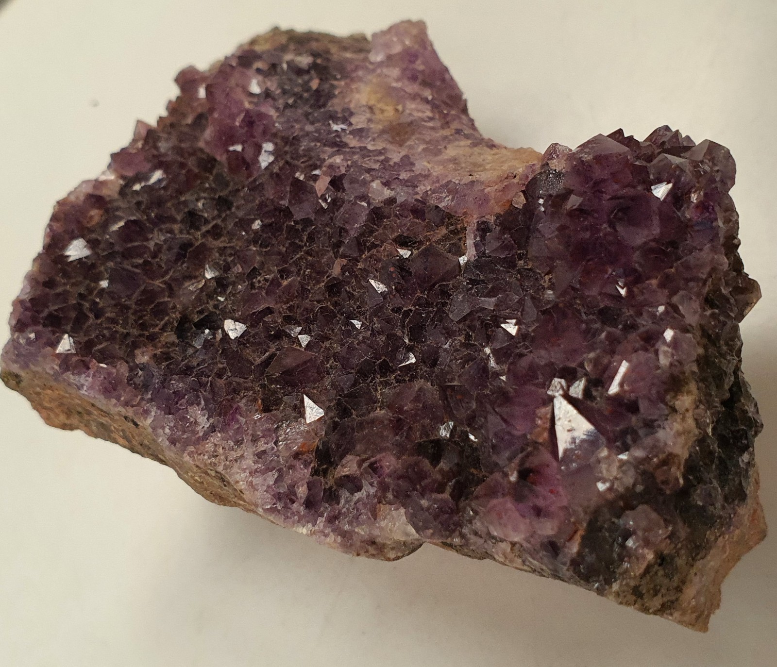 Natural Amethyst Crystal Cluster 6.5cm Wide 8cm Tall 4.5cm Deep