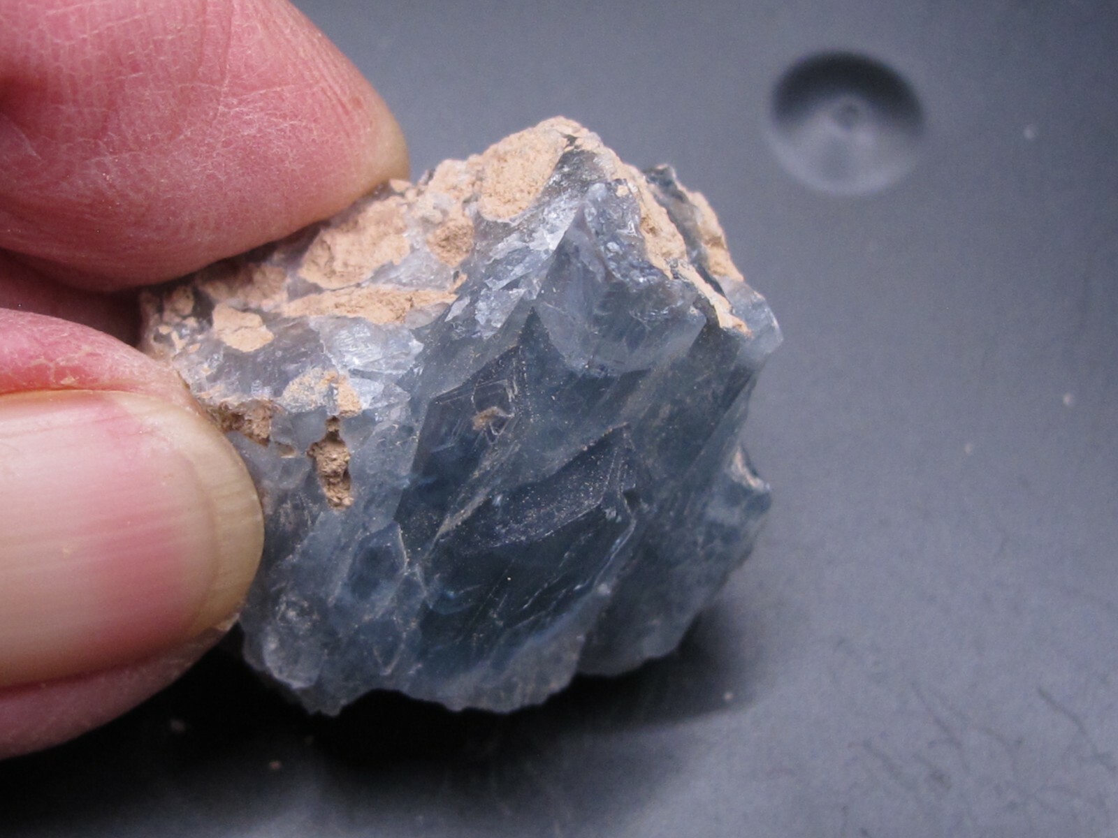 Crystals * Blue Barite * 22 grams * Lovely dark Blue * Stoneham