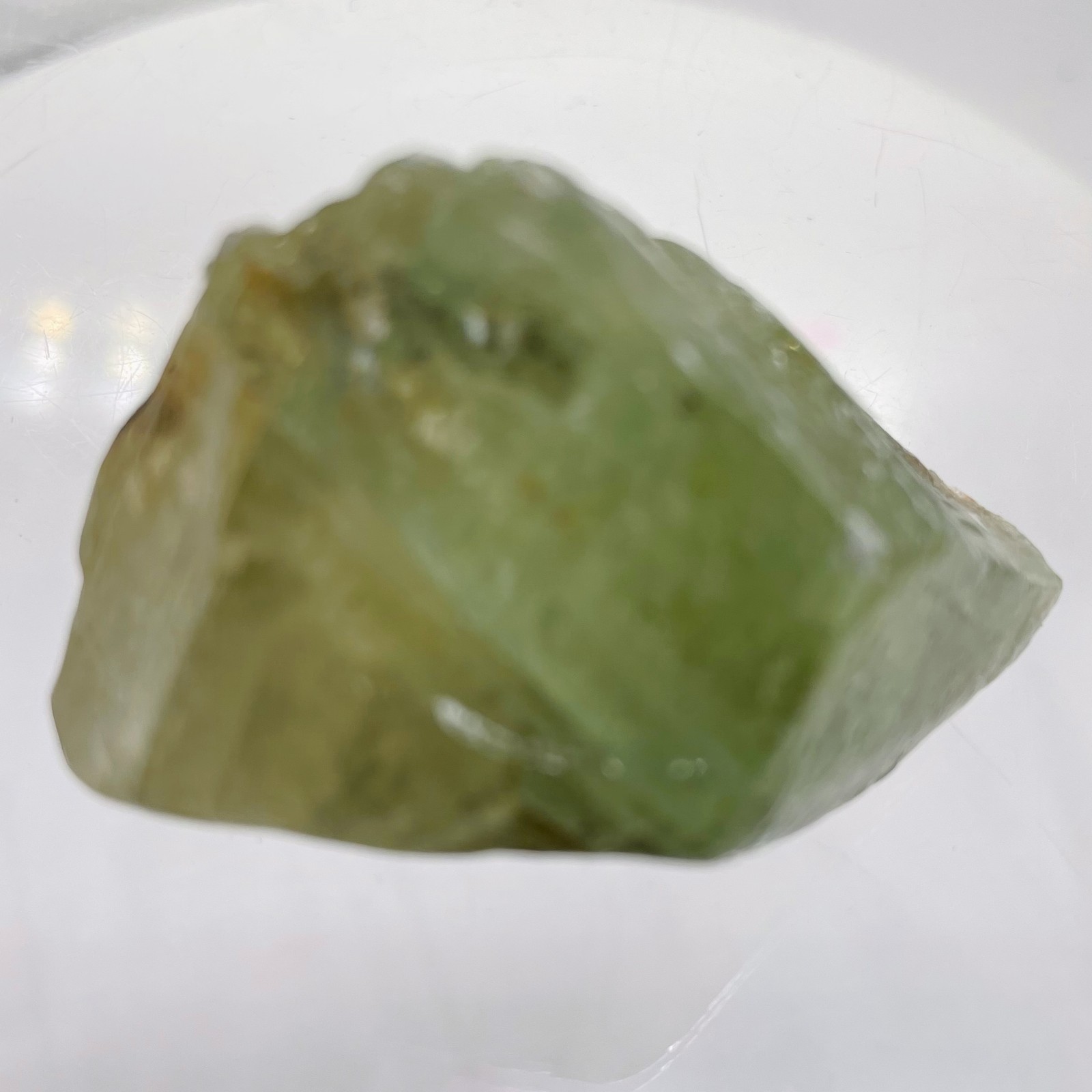 Calcite 61g Crystalline Specimen | 40x35x35mm | Green | 1 Display Crystal