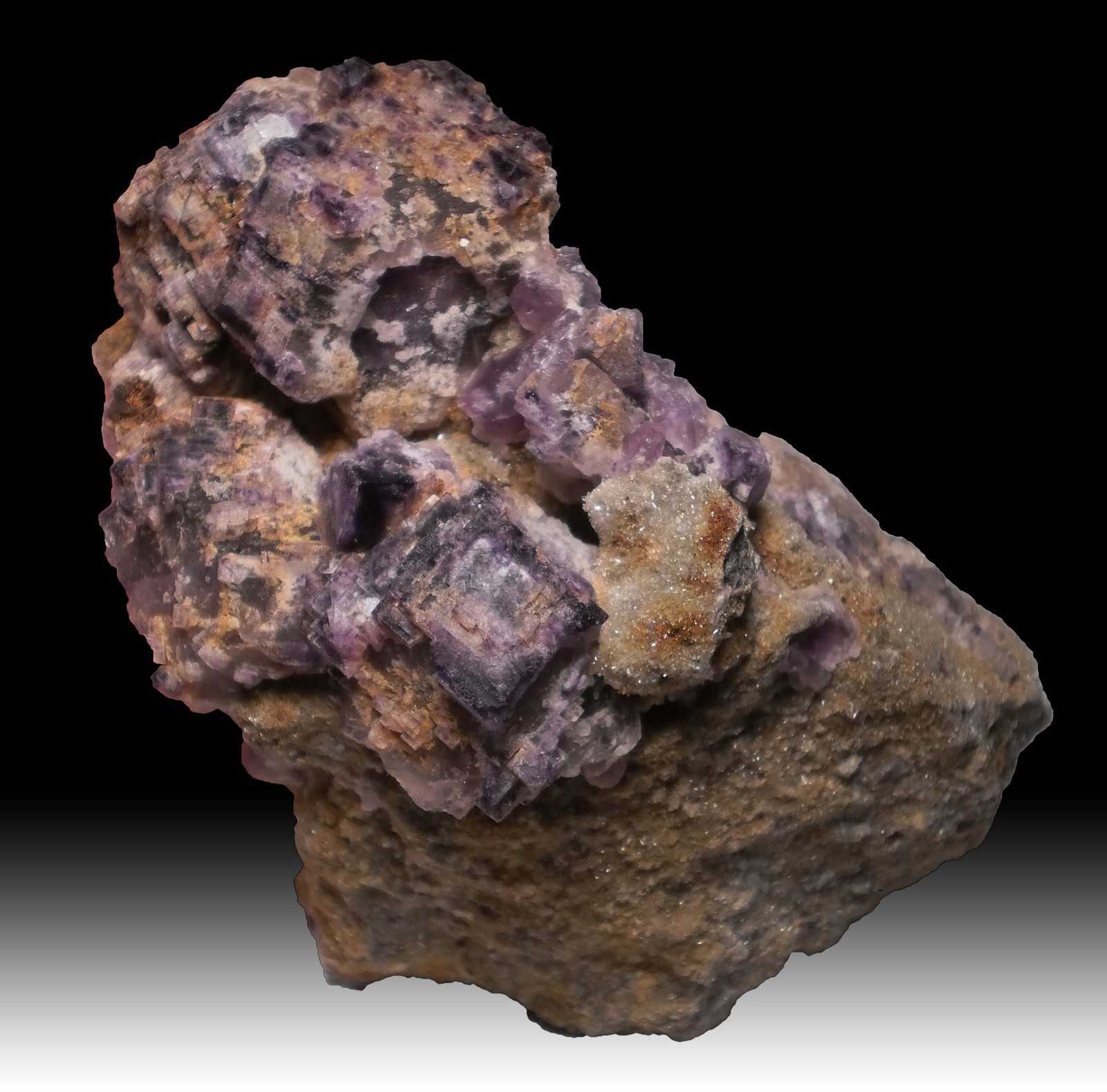 Fluorite from rancennes France Mineral