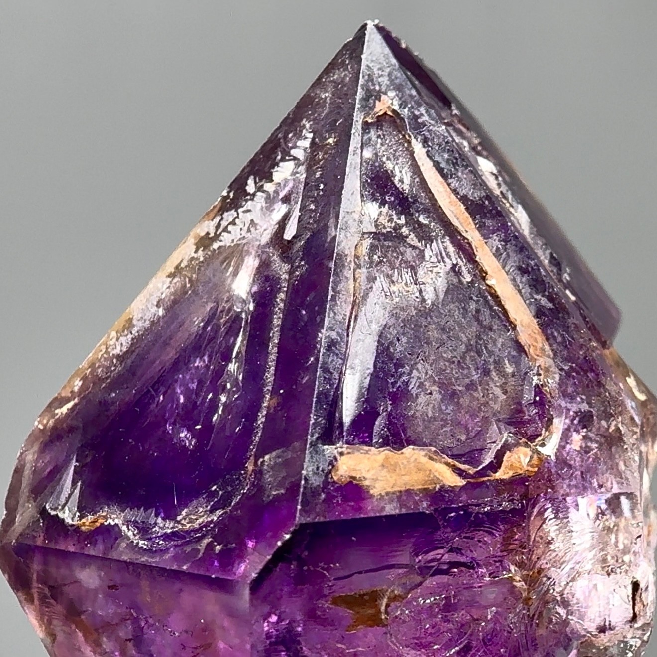 Moving Bubble! RARE Rainbow Fenster Grape Jelly Isis Shangaan Amethyst Enhydro
