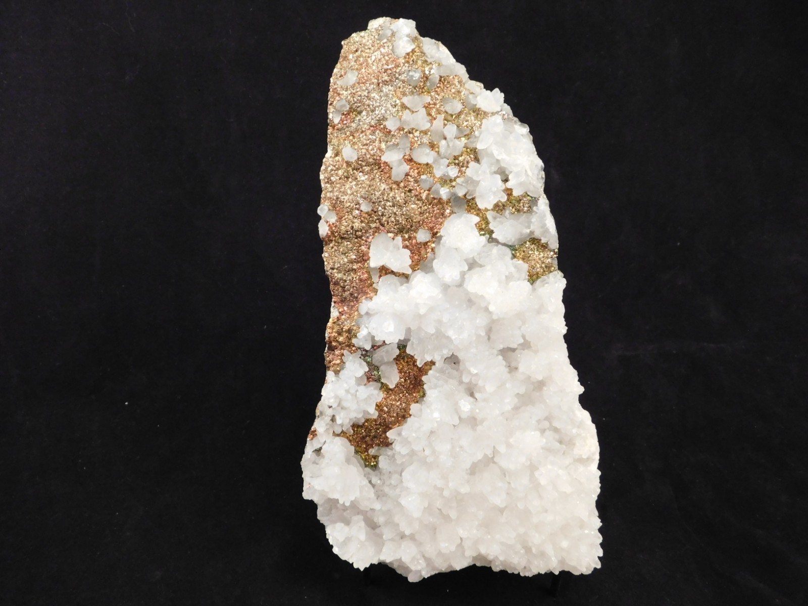 BIG! MARCASITE Crystal Cluster with Fluorescent Calcite Crystals Mexico 2464gr