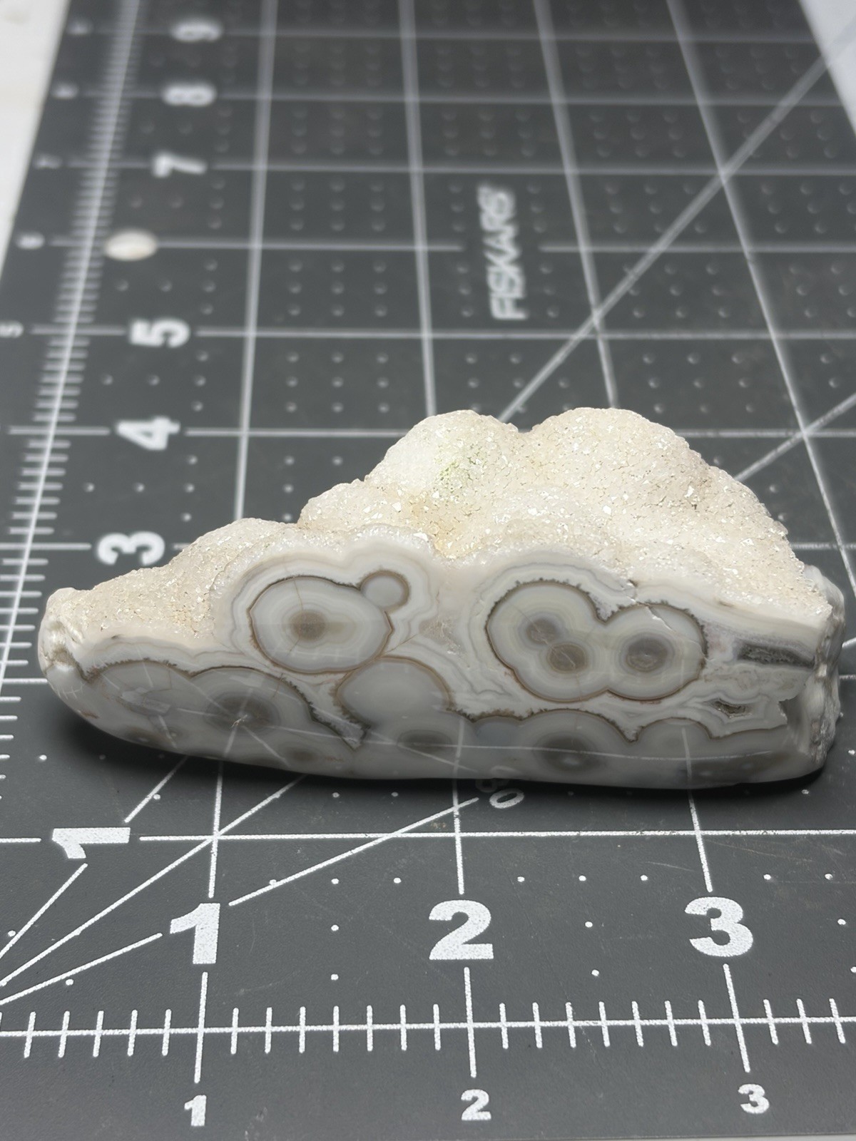 Gorgeous Ocean Jasper Face Polished Orbs Druzy