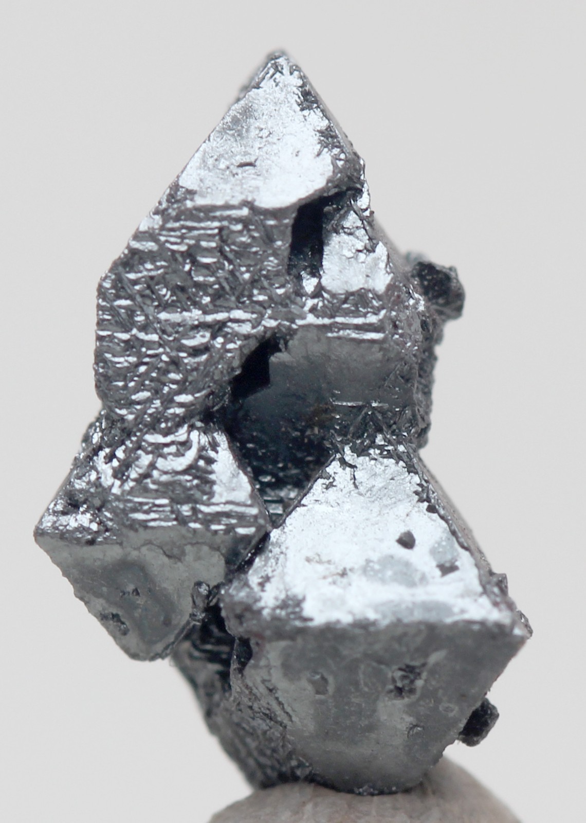 HEMATITE PSEUDOMORPH After MAGNETITE Crystal Mineral Specimen Cluster ARGENTINA