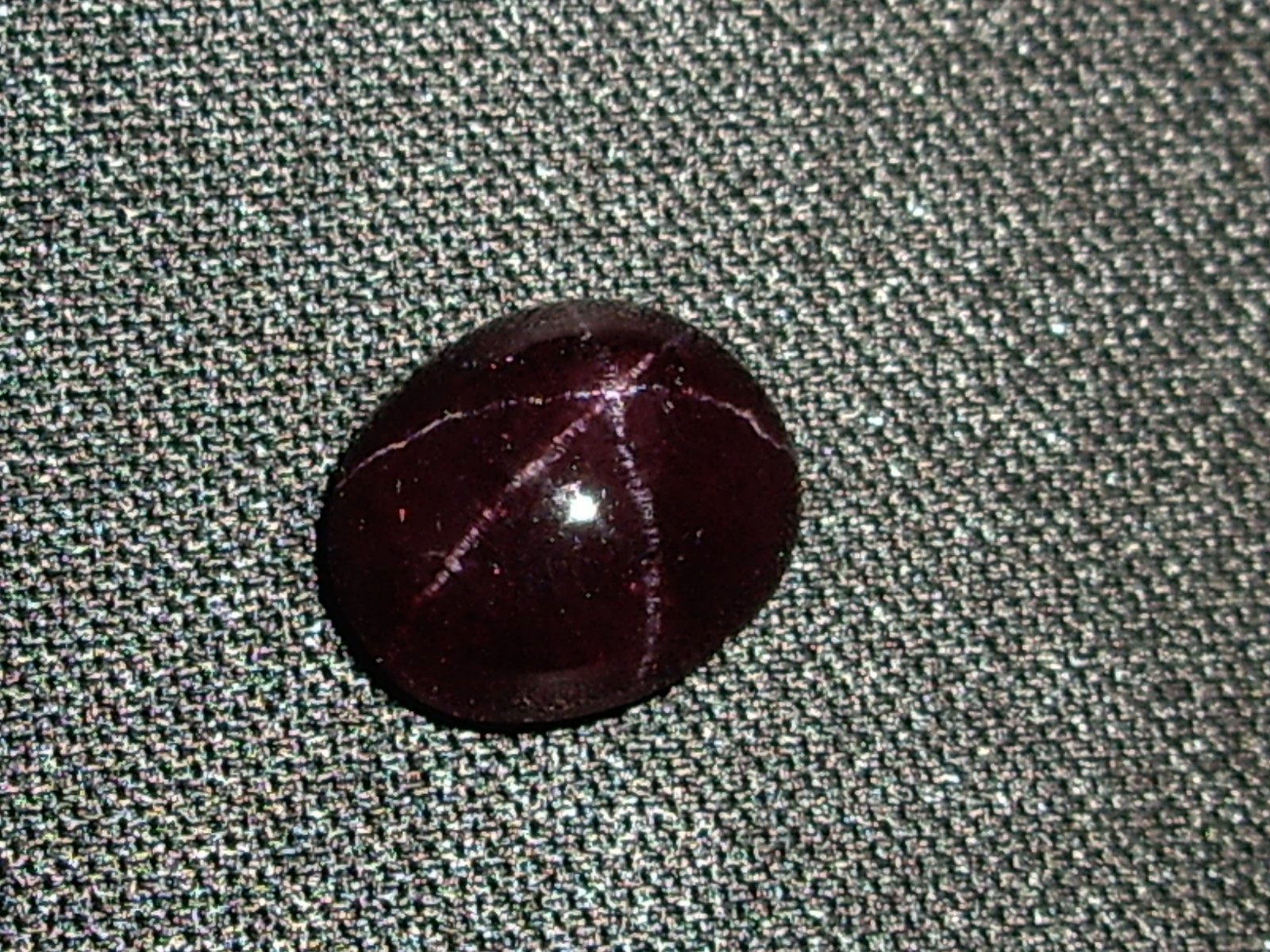 Star Garnet Cabochon, 7.4cts