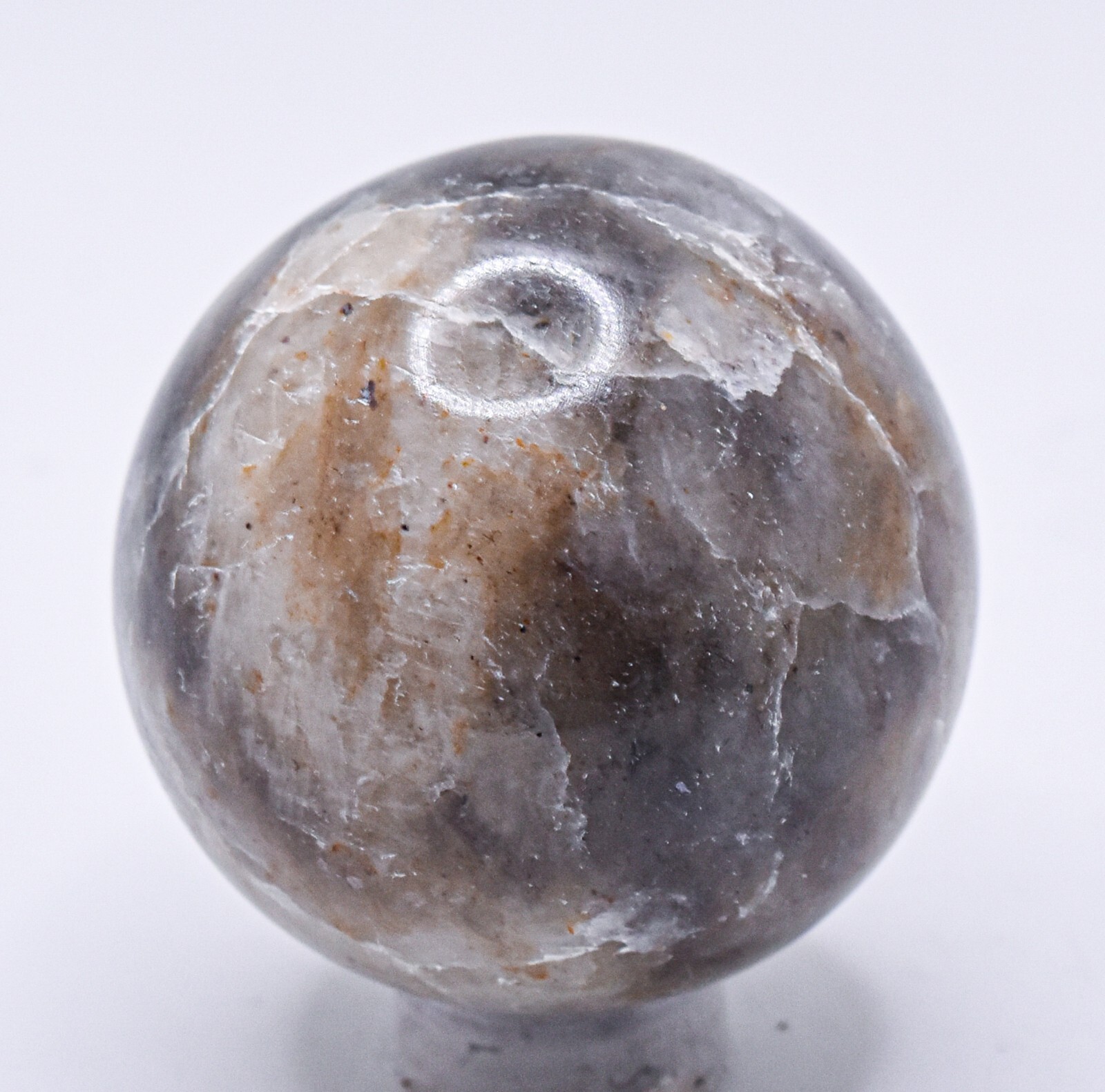 39mm Iolite Sphere Polished Natural Cordierite Gemstone Crystal Mineral – India