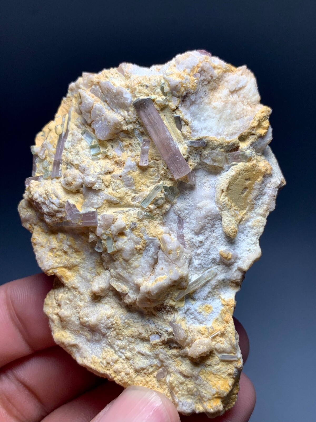 350 Cts Pink Tourmaline crystals specimen from Afghanistan.