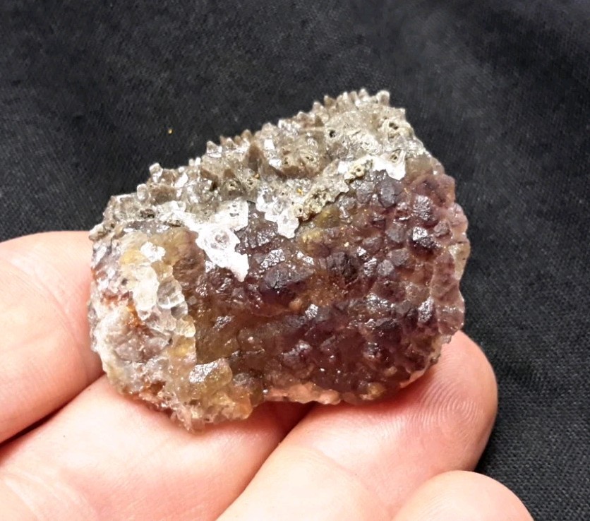 37mm FLUORITE with CALCITE from Chihuahua, Mexico