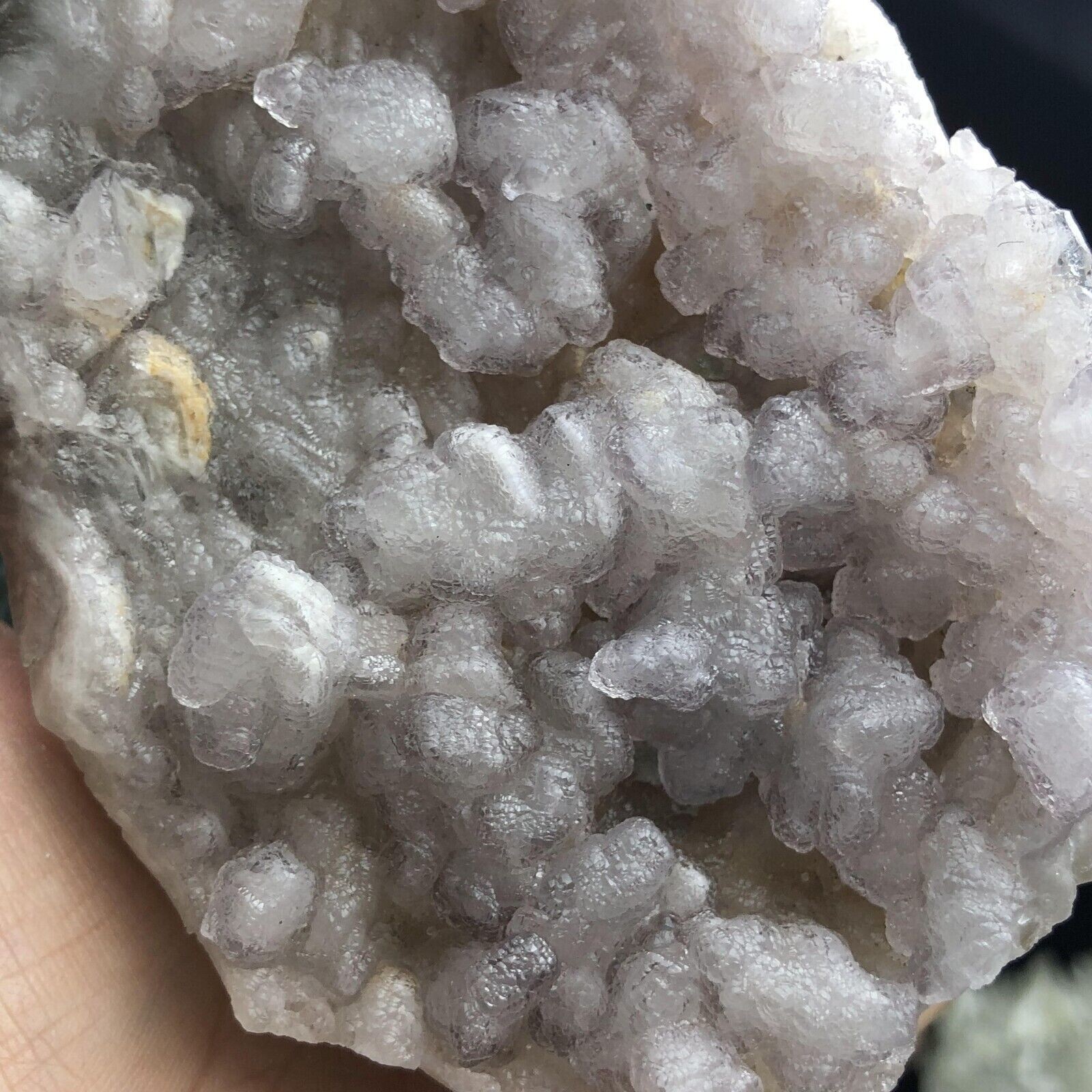 517g Translucent Light Purple Spherical Fluorite & Pyrite Mineral Specimen/China