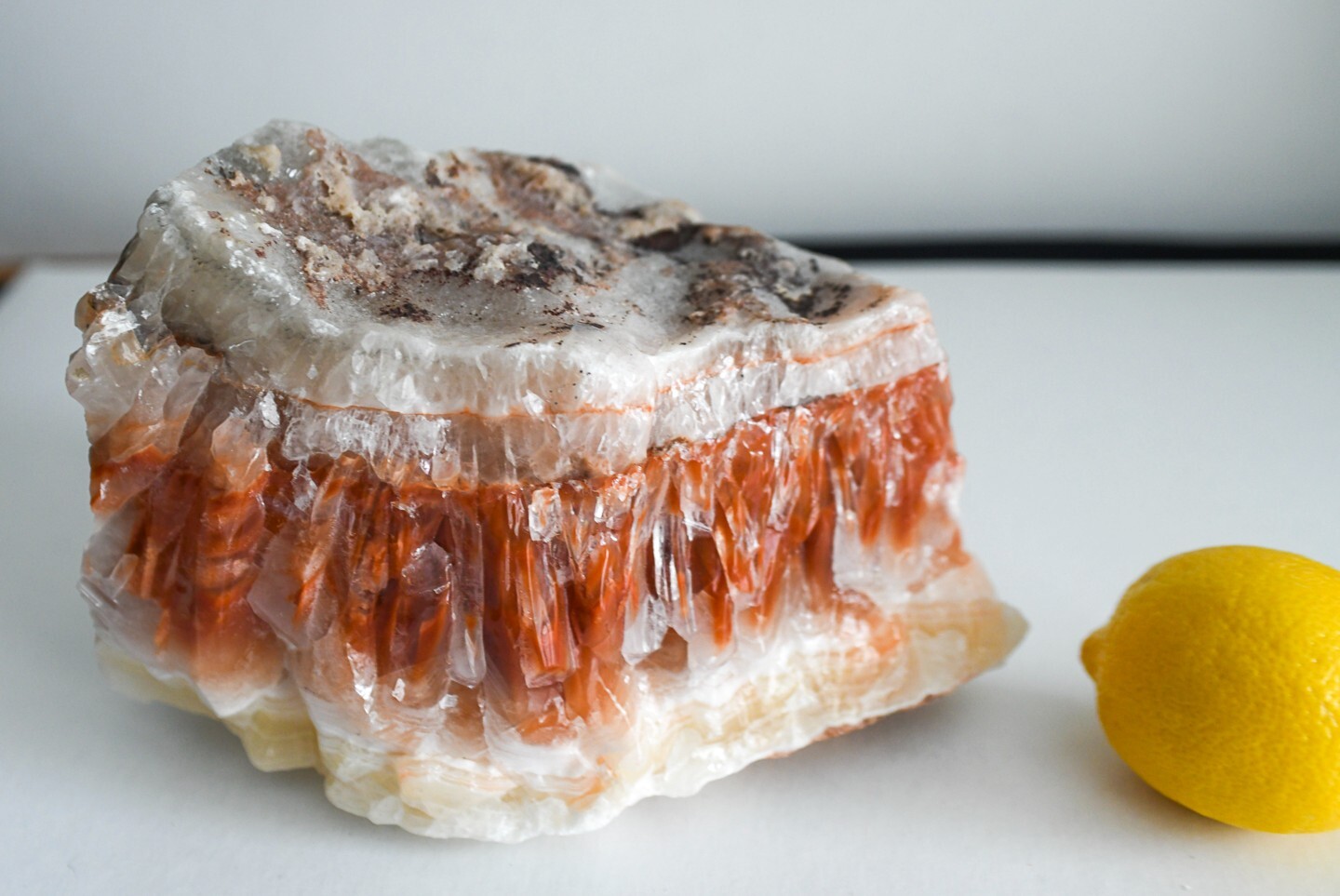Multicolored Pink Calcite Crystal Mineral Gemstone Medium Natural Rock Specimen