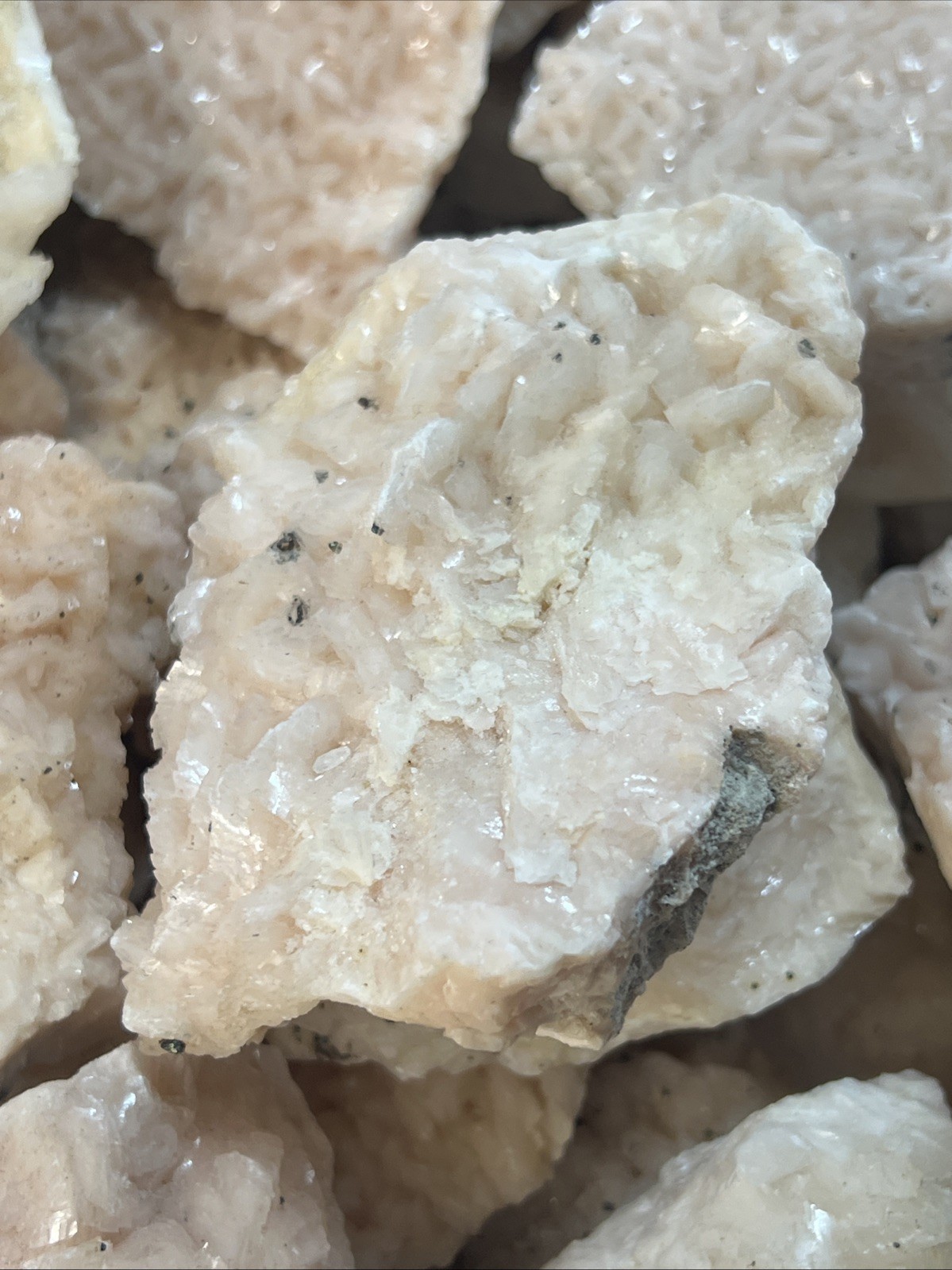 Pink Dolomite Crystal Chunky Cluster healing Crystals rocks 200-300g Pieces