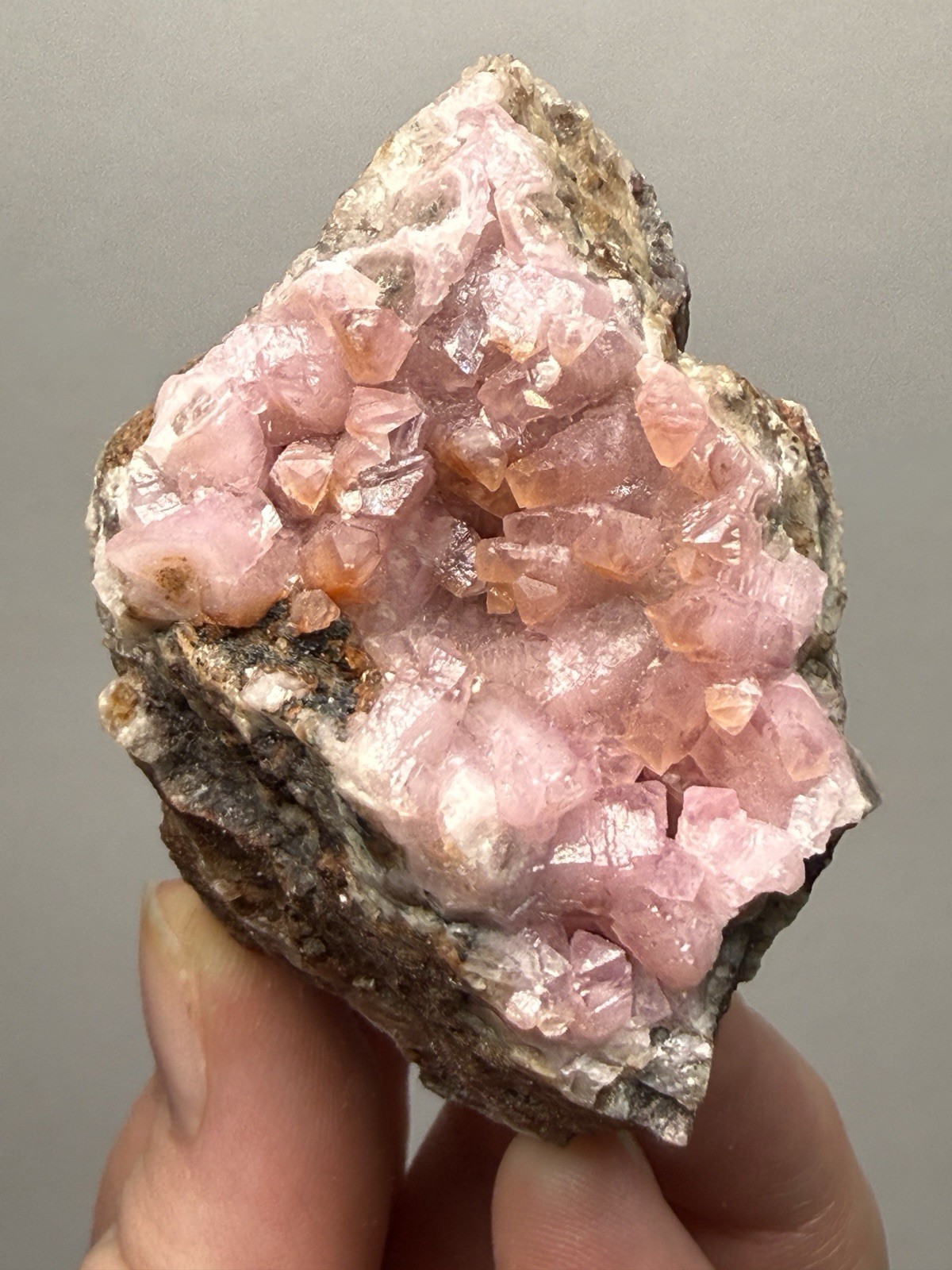 High Grade Pink Cobaltian Calcite Mineral Specimen | Bou Azzer, Morocco