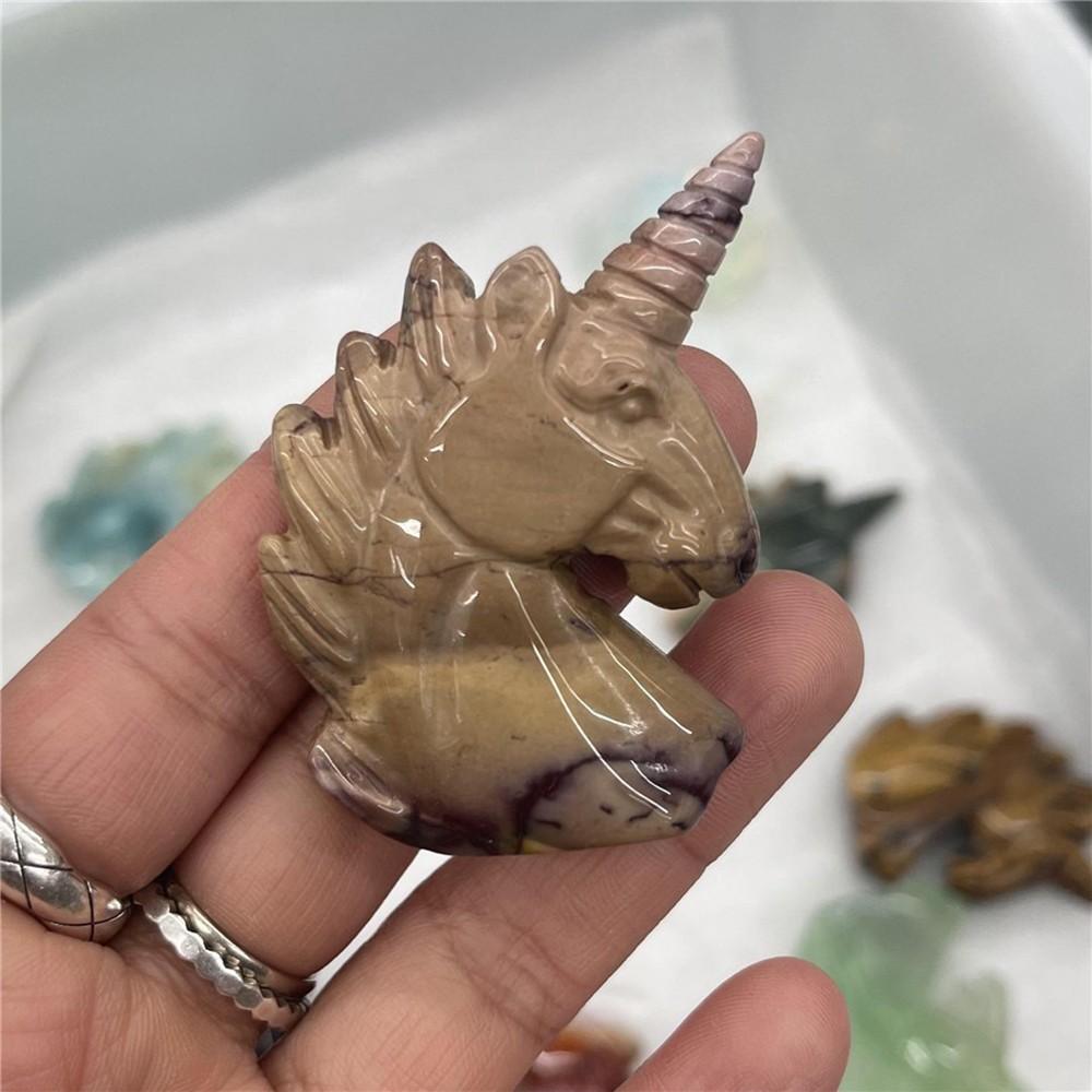 Beautiful Elegant Luxurious Premium High-Quality Natural Jade Unicorn Decoration