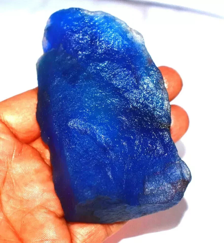 Big Sale Natural African Blue Tanzanite Raw Uncut Rough 700 Ct Loose Gems Dyed