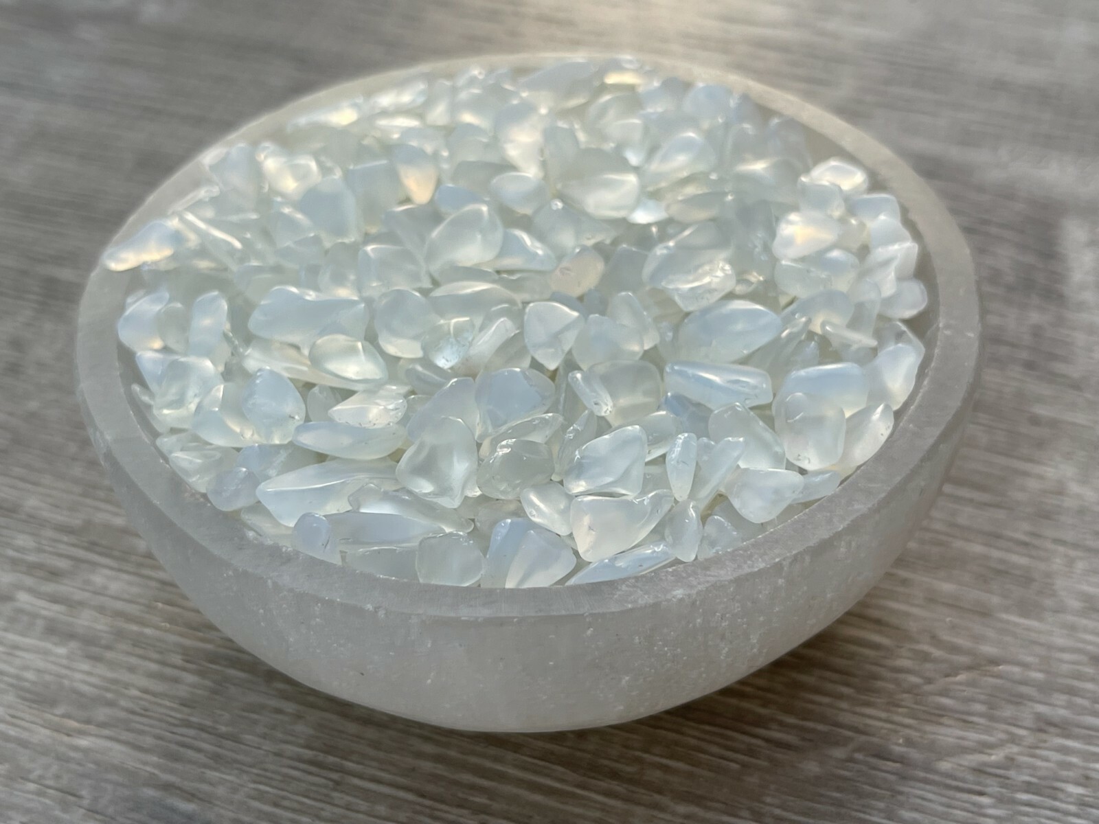 Opalite Semi Tumbled Gemstone Mini Chips 5 – 12 mm, Wholesale Bulk Lot