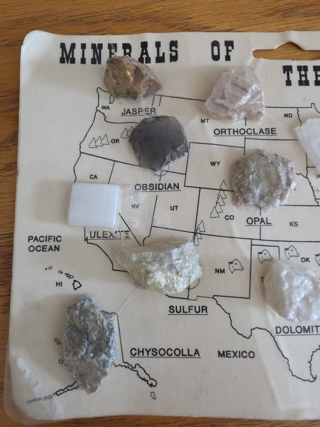 Minerals Of The United States Rocks NIP