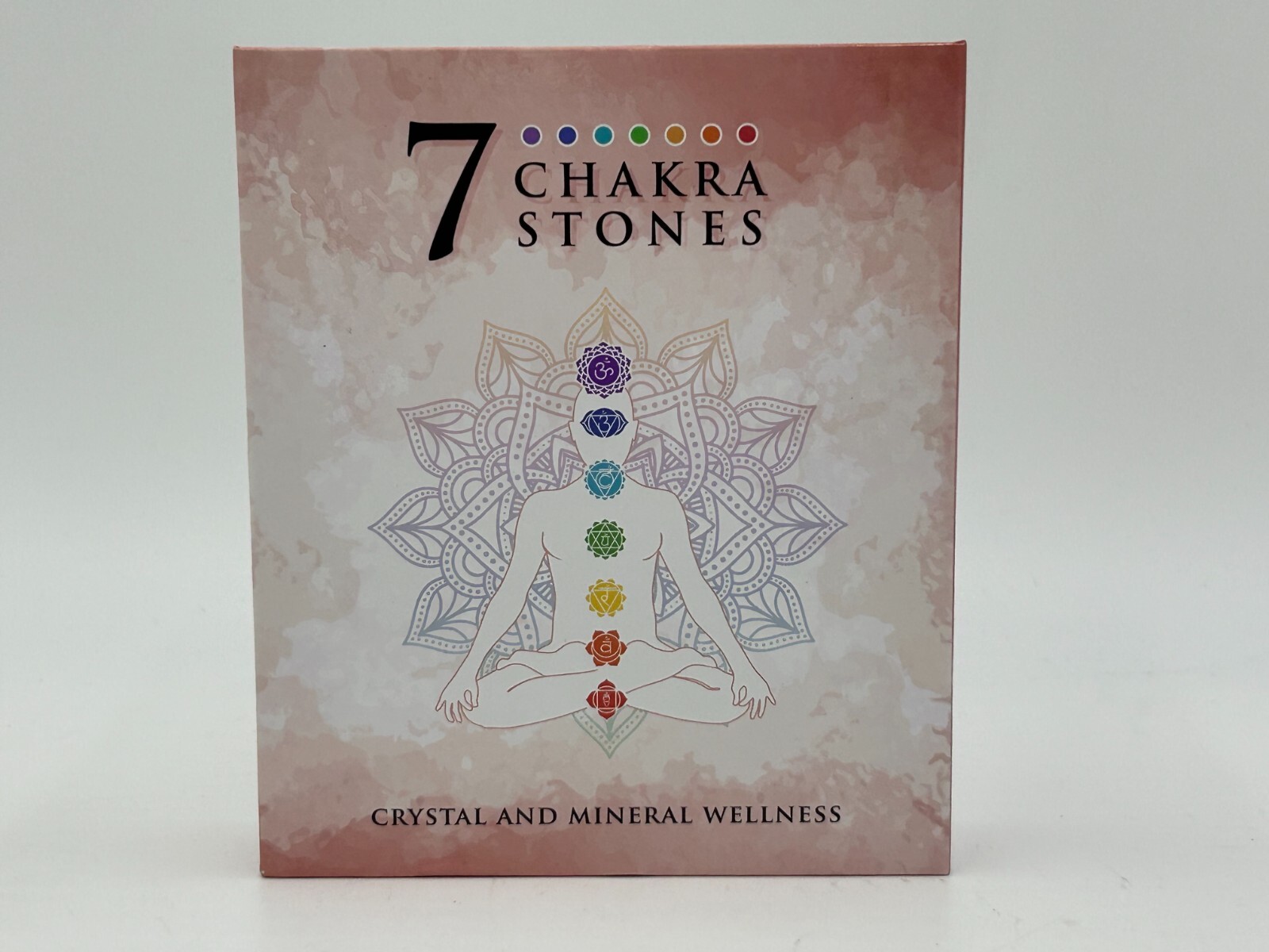 7 Chakra Stone Set for Crystal and Mineral Wellness New in Box