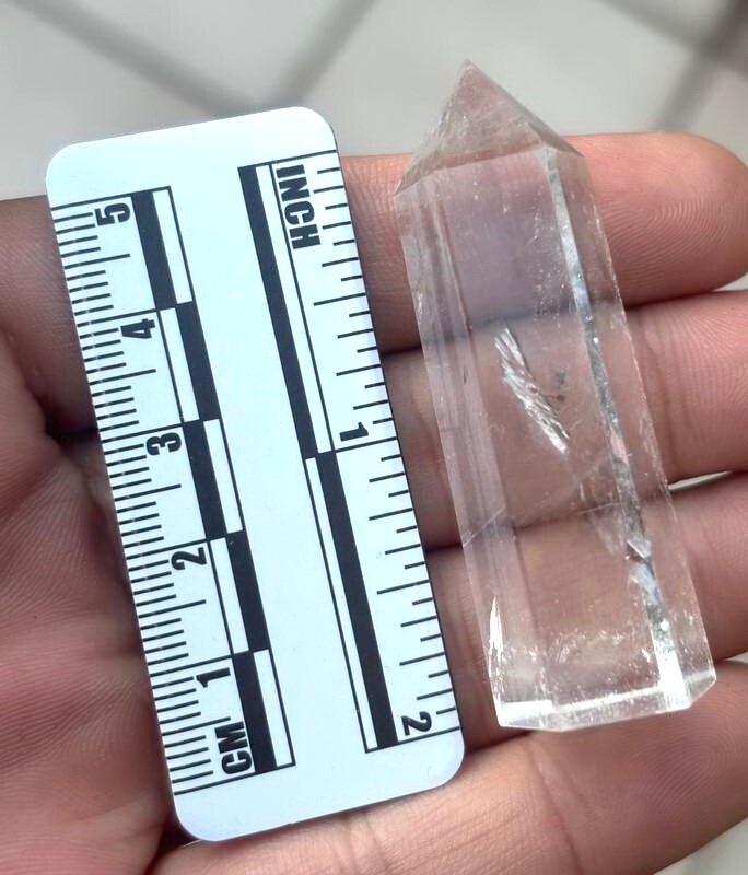 5pcs Lot 2”+ Thick Clear Natural Quartz Crystal Point Wands Tower Obelisk