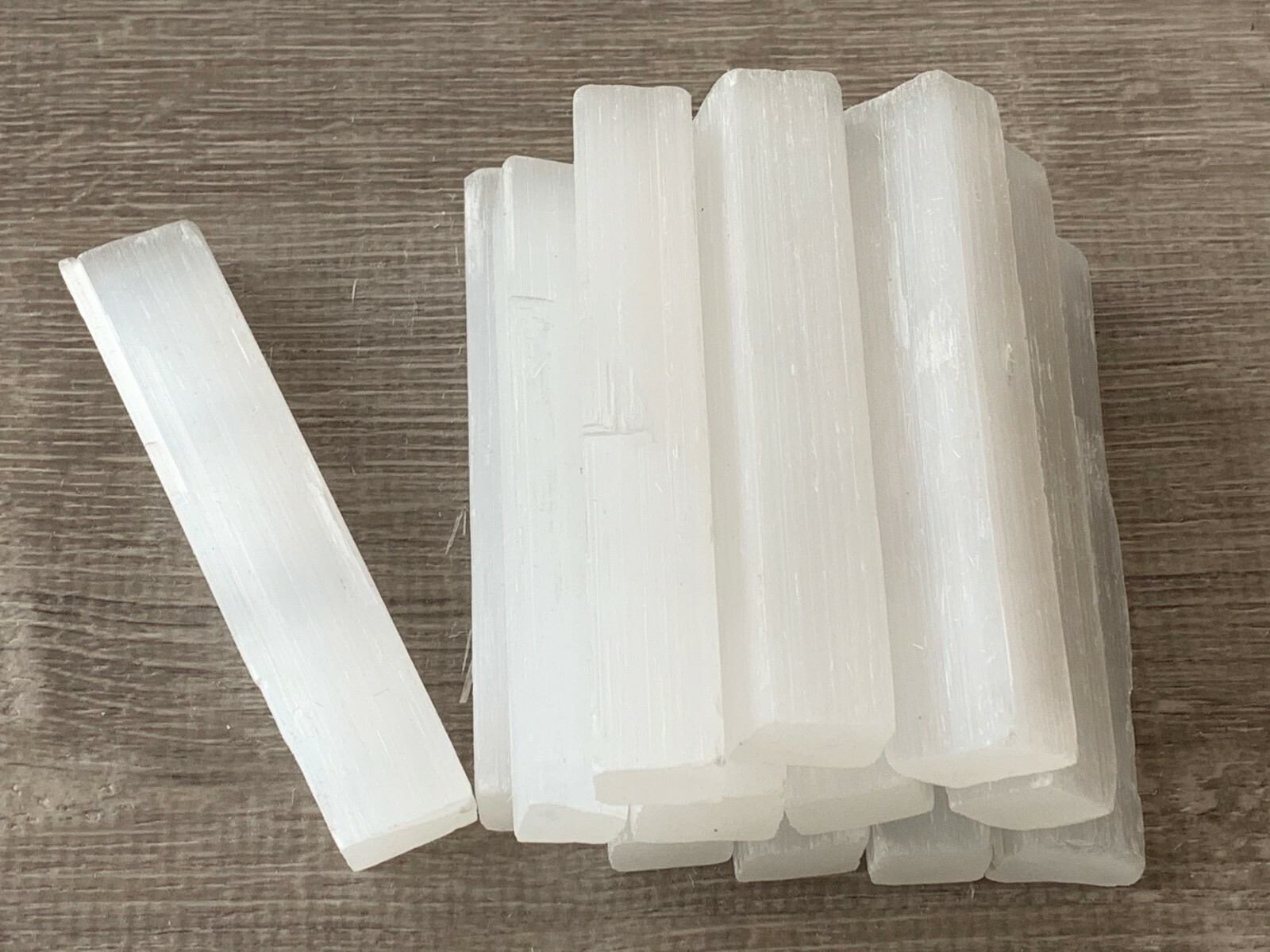 4″ Selenite Sticks, Natural Crystal Selenite Wand Blades, Wholesale Bulk Lot