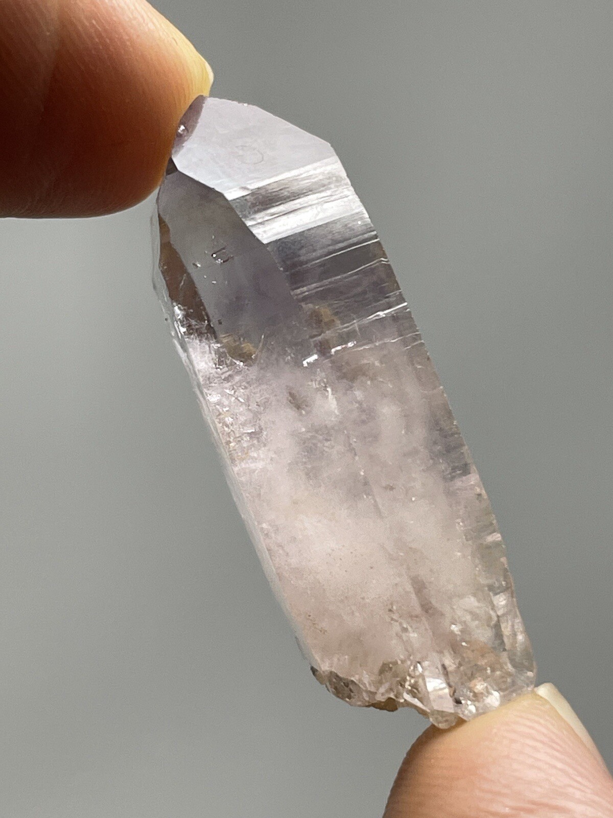 7.0g High Grade Vera Cruz Amethyst Wand Point Mexico L4