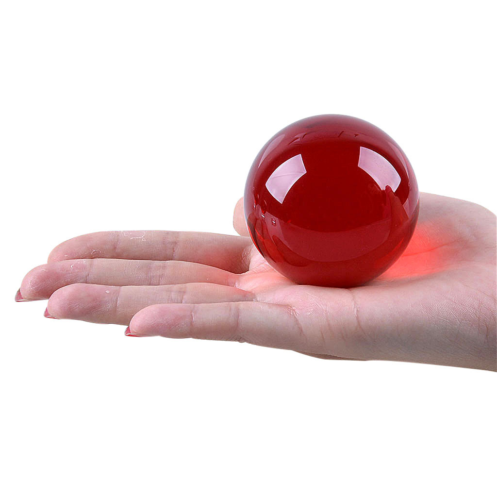 LONGWIN 60MM Crystal Ball Sphere Healing Crystals ORB Photo Props Venue Decor