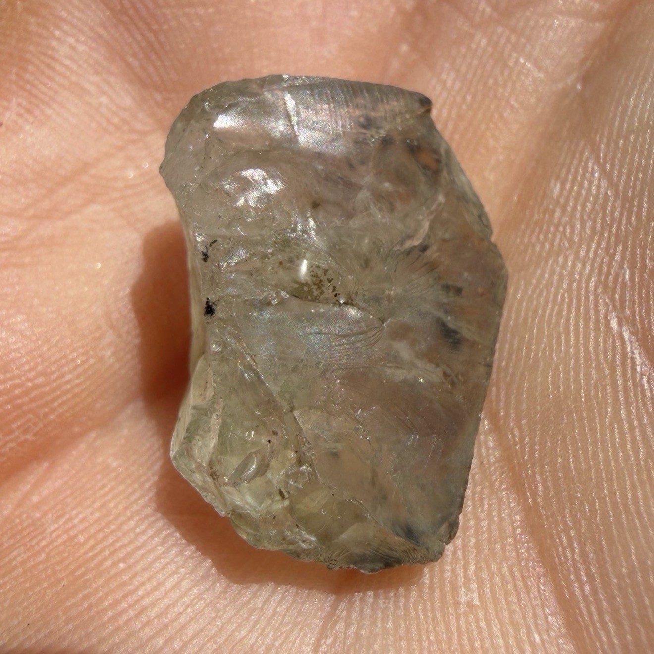Brazilian Phenacite Crystal: Authentic, Metaphysical Crystal, 3.54g/17.7ct