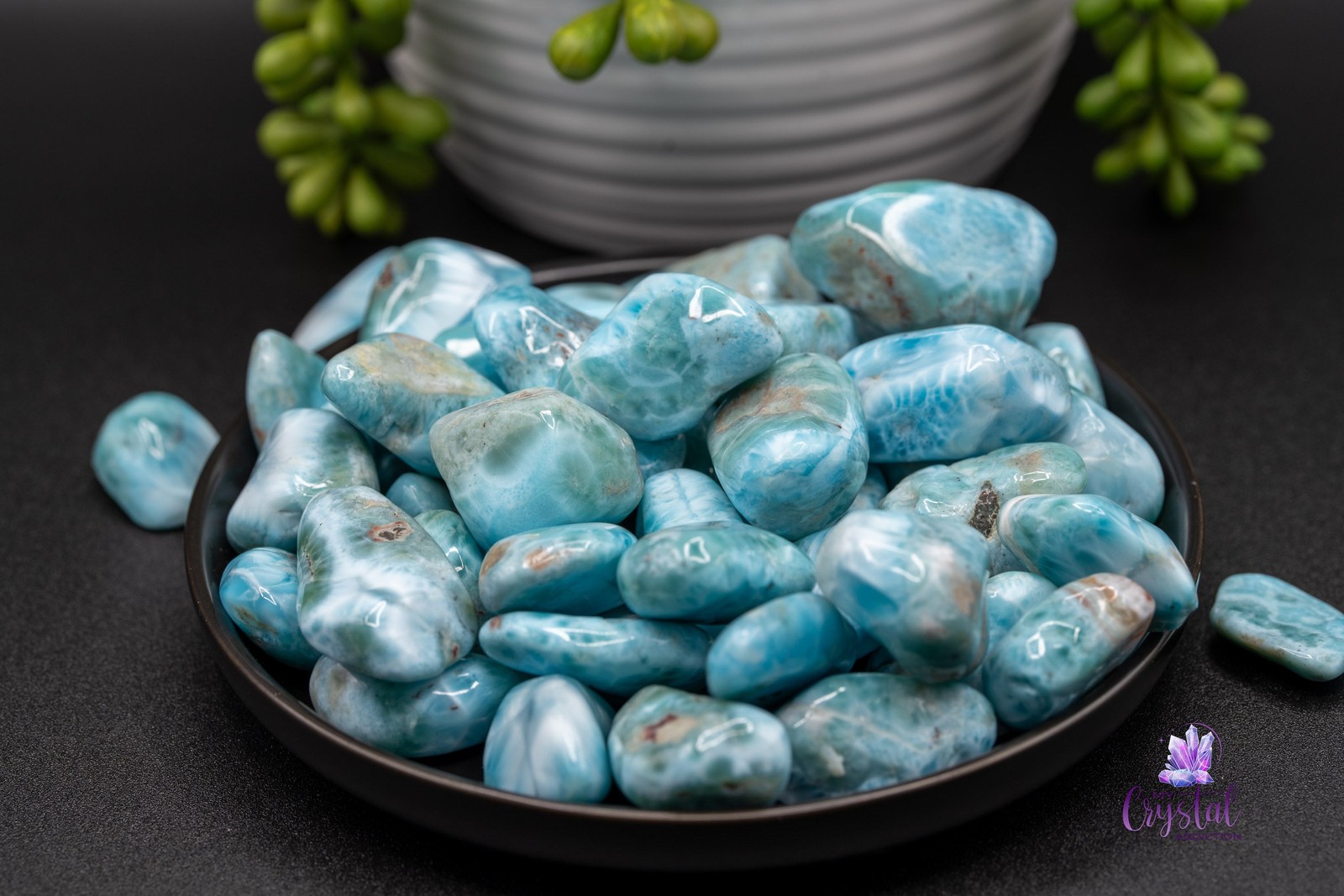 Larimar Tumble – Grade AA