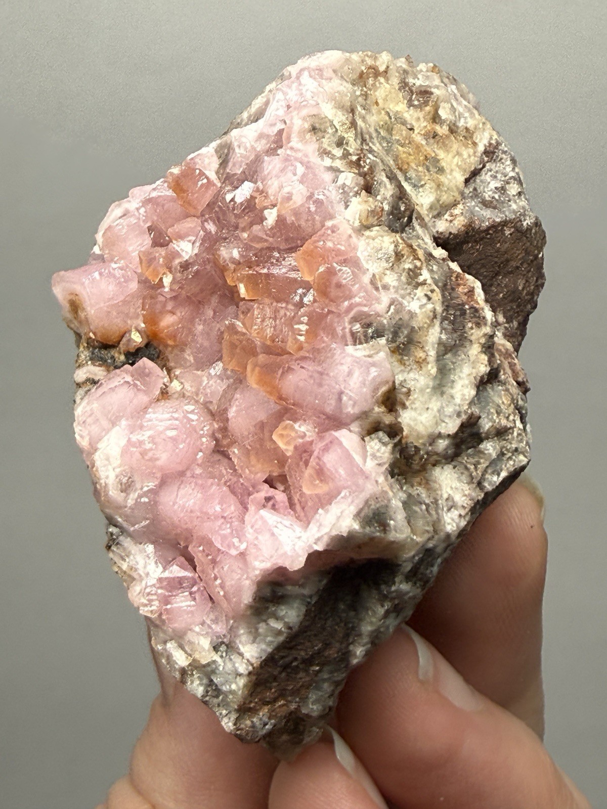 High Grade Pink Cobaltian Calcite Mineral Specimen | Bou Azzer, Morocco