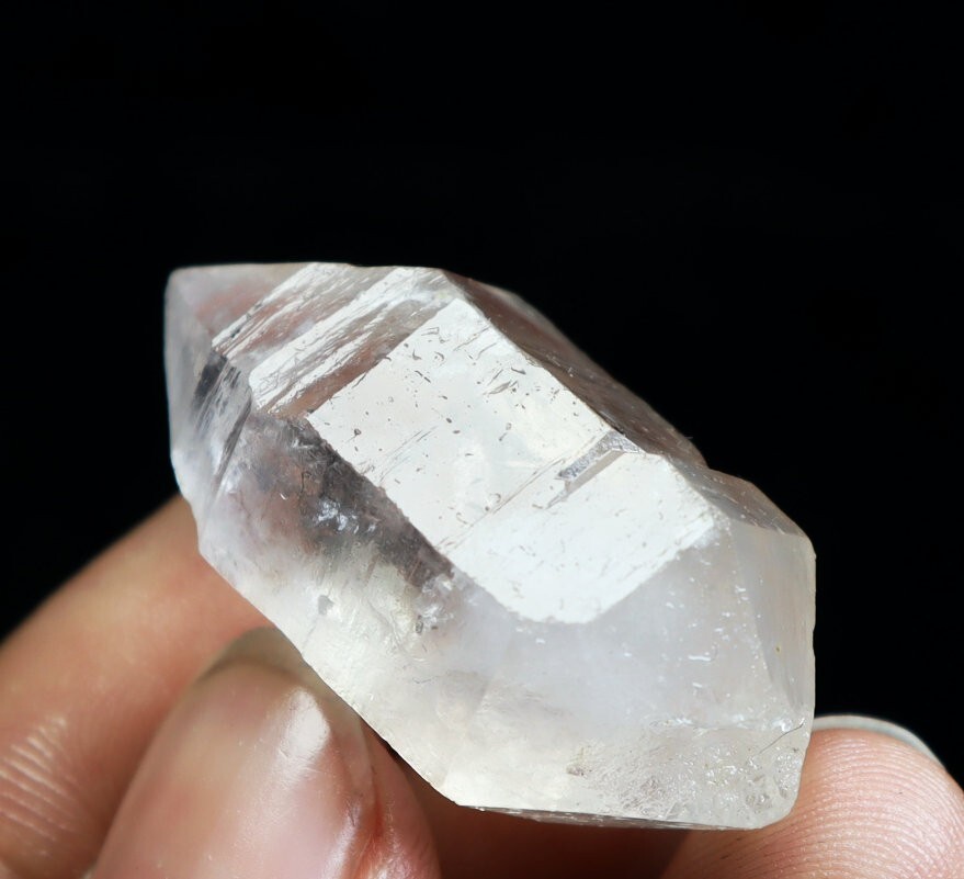 Natural Herkimer Diamond Quartz Crystal Stone Point Healing Mineral Specimen