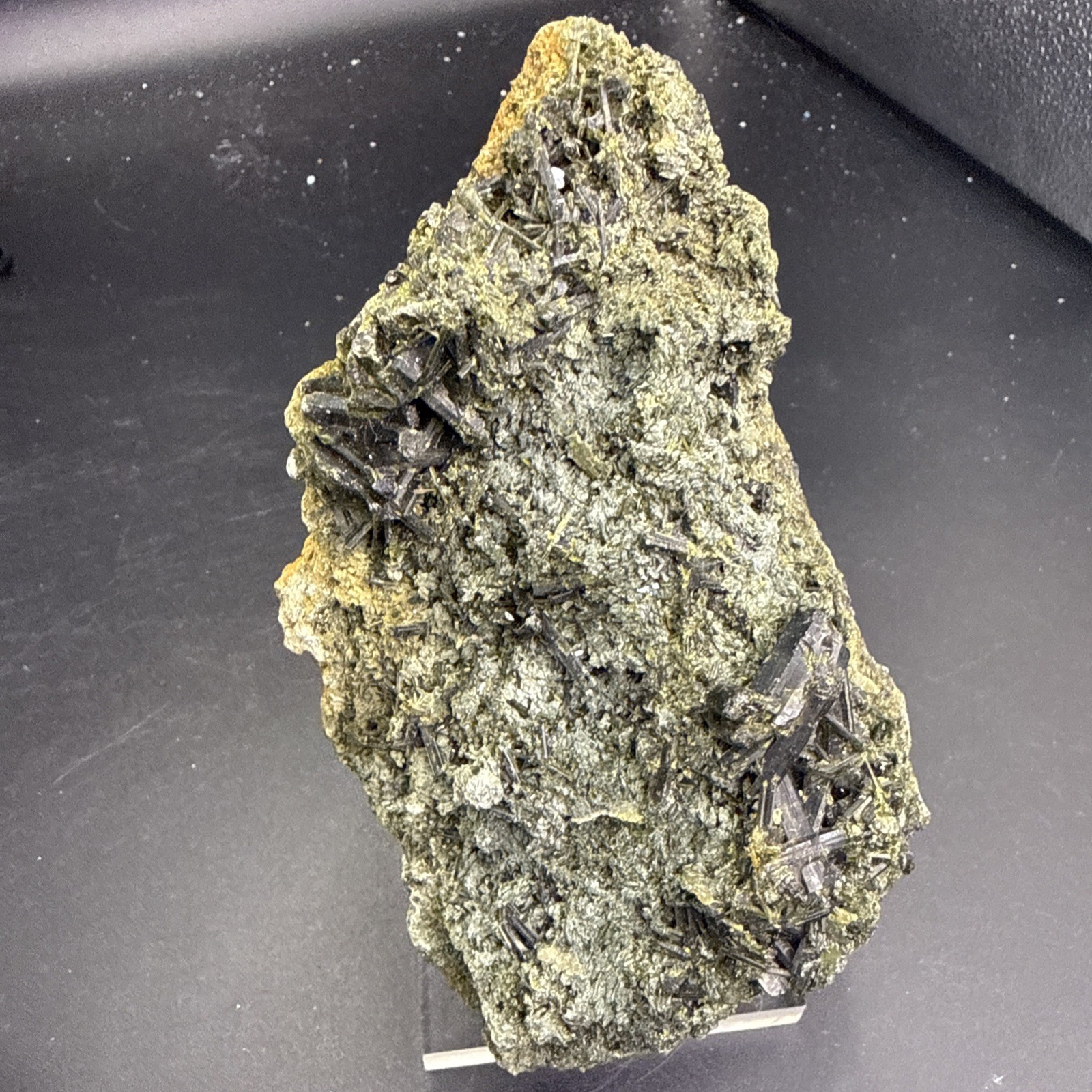 2.5 Lb Large Natural Epidote On Matrix From Pakistan. A+ Specimen,Minerals,Gems.