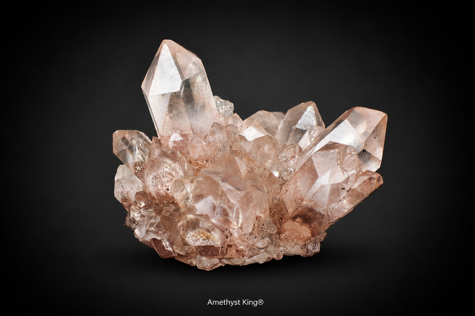 Natural Phantom Quartz Crystal Specimen 72g Mineral India 6x4x3cm