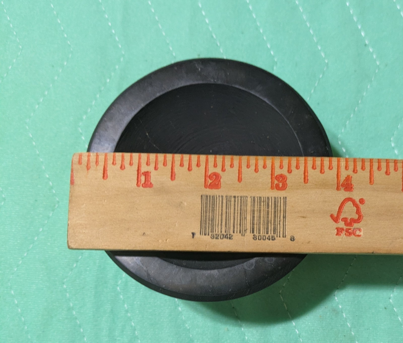 Shungite Solid Bowl – 1 lb 2.2 oz 4″ Wide Almost 1/2″ Deep