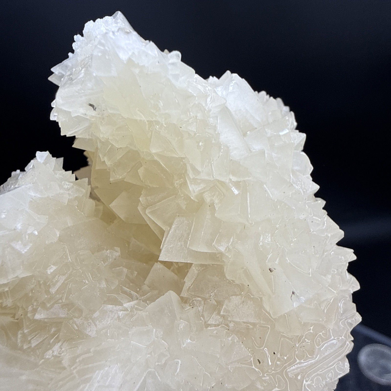 Natural Phosphorescent Honey Dogtooth Calcite Specimen!Amazing Formation! UV👀