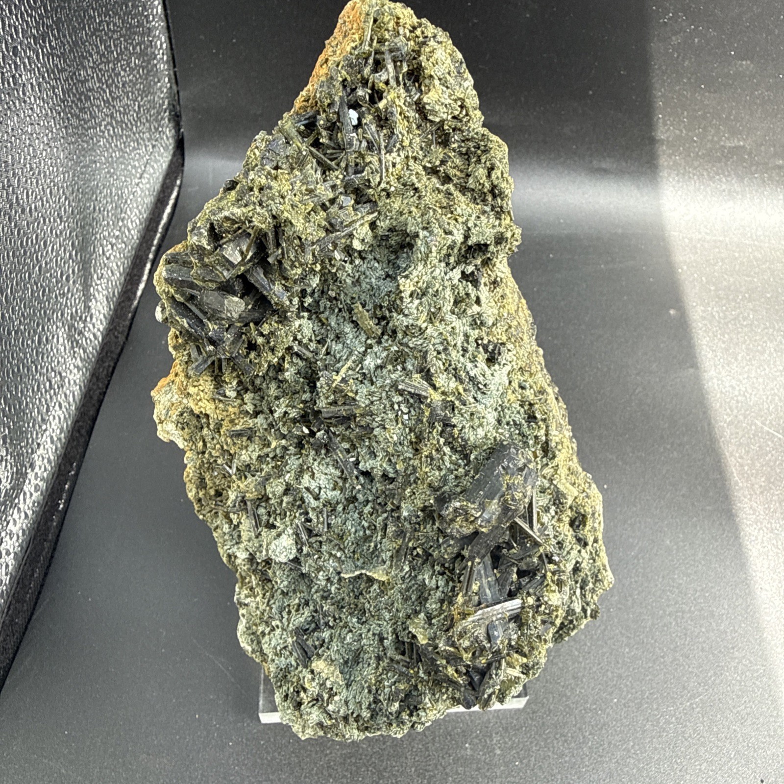 2.5 Lb Large Natural Epidote On Matrix From Pakistan. A+ Specimen,Minerals,Gems.