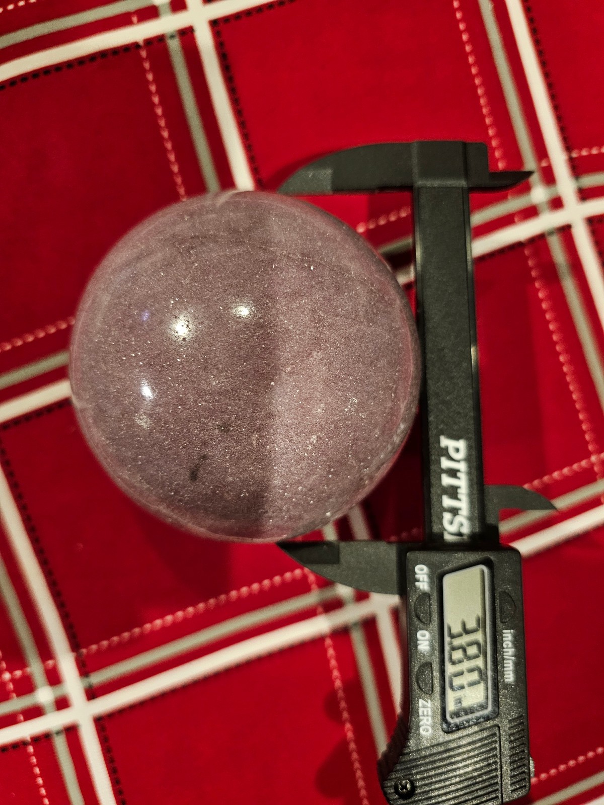 Lepedolite Gemstone Orb Sphere Crystal Ball