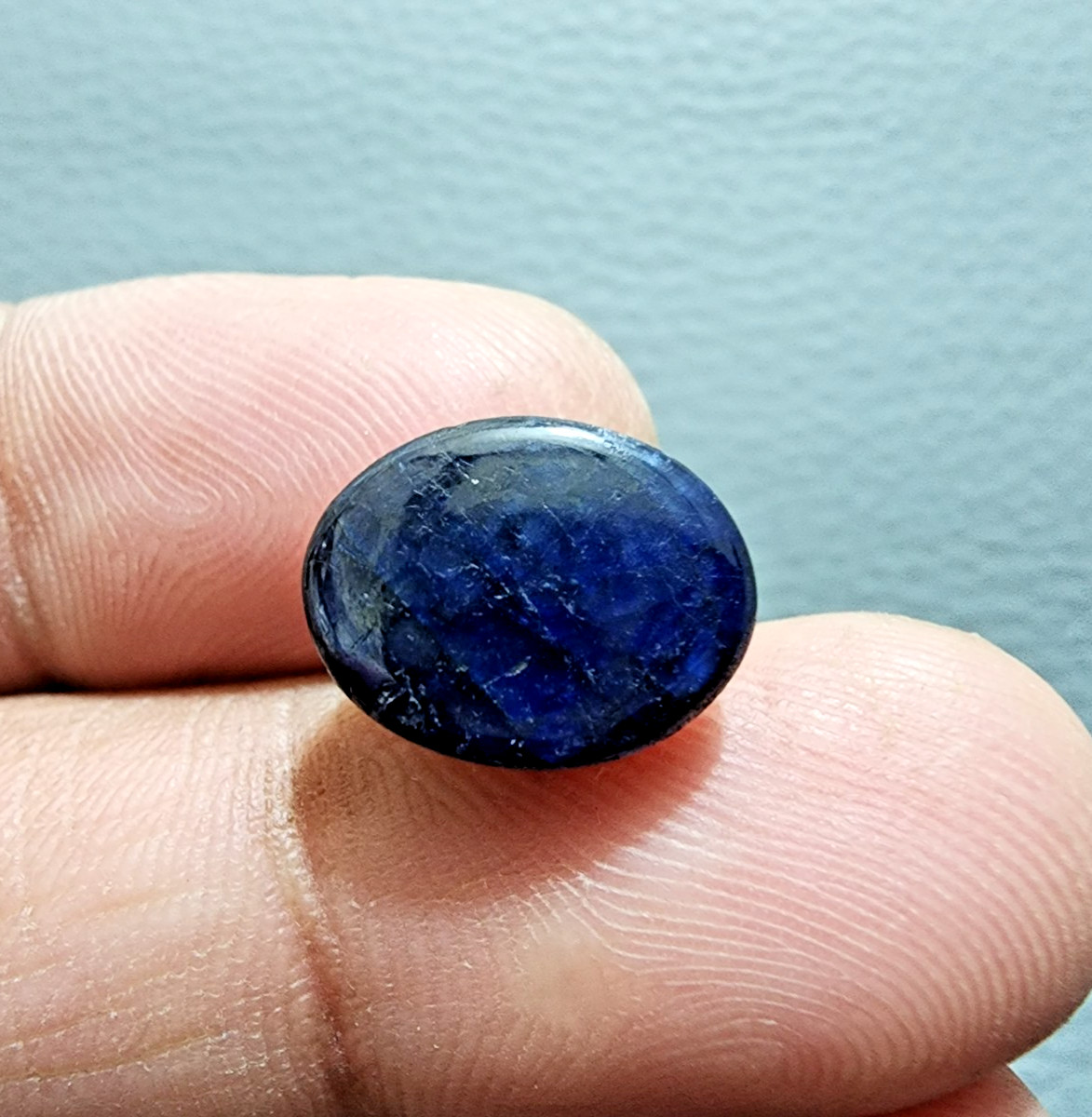 Certified Blue Sapphire Oval Shape 12.67Ct Loose Natural Gemstone For Jewelry