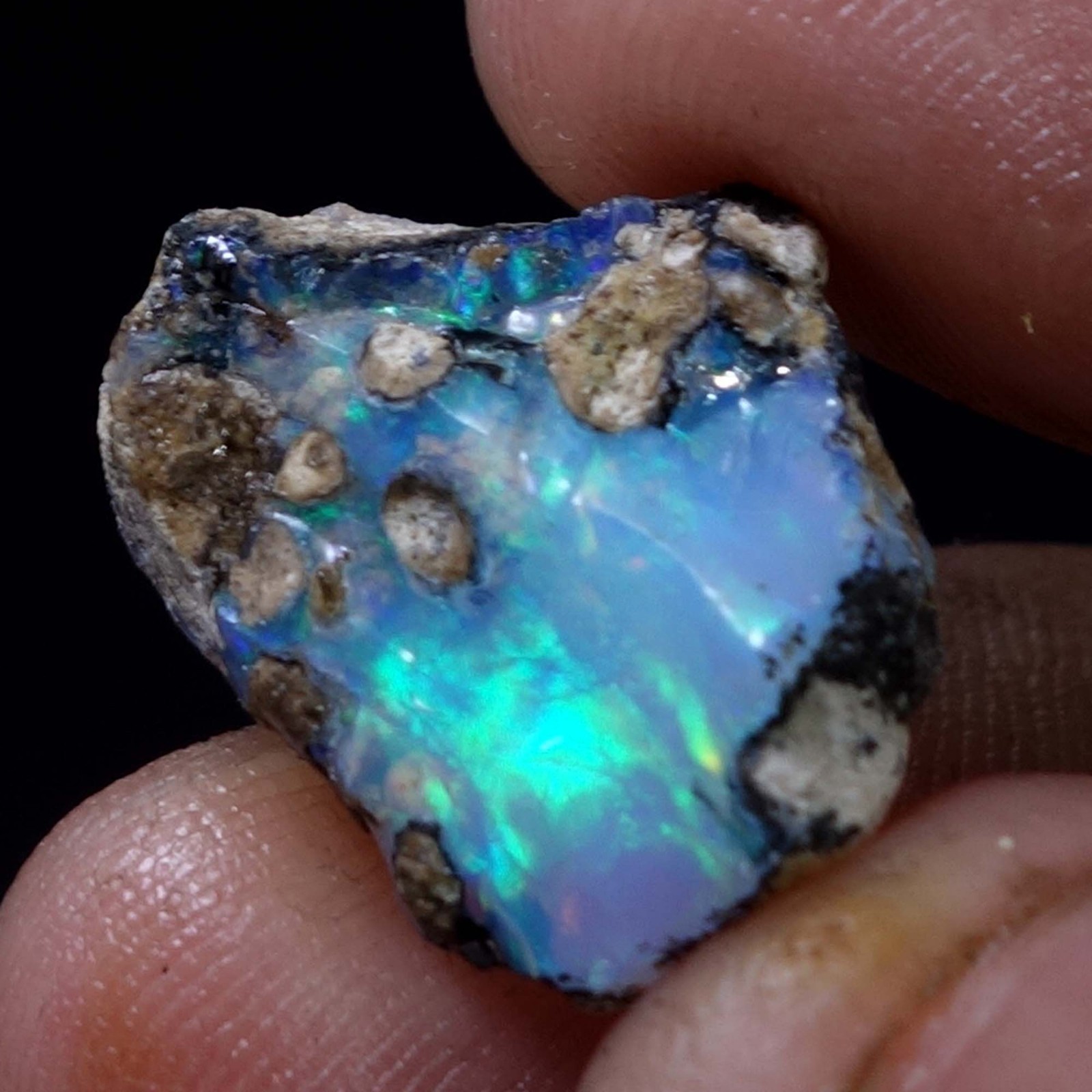 Opal Rough 09.70 Cts Natural Ethiopian Welo Opal Raw Fire Opal Jewelry RDO120