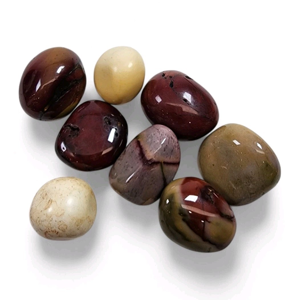 Mookaite Jasper Polished Stones 74.2 grams.