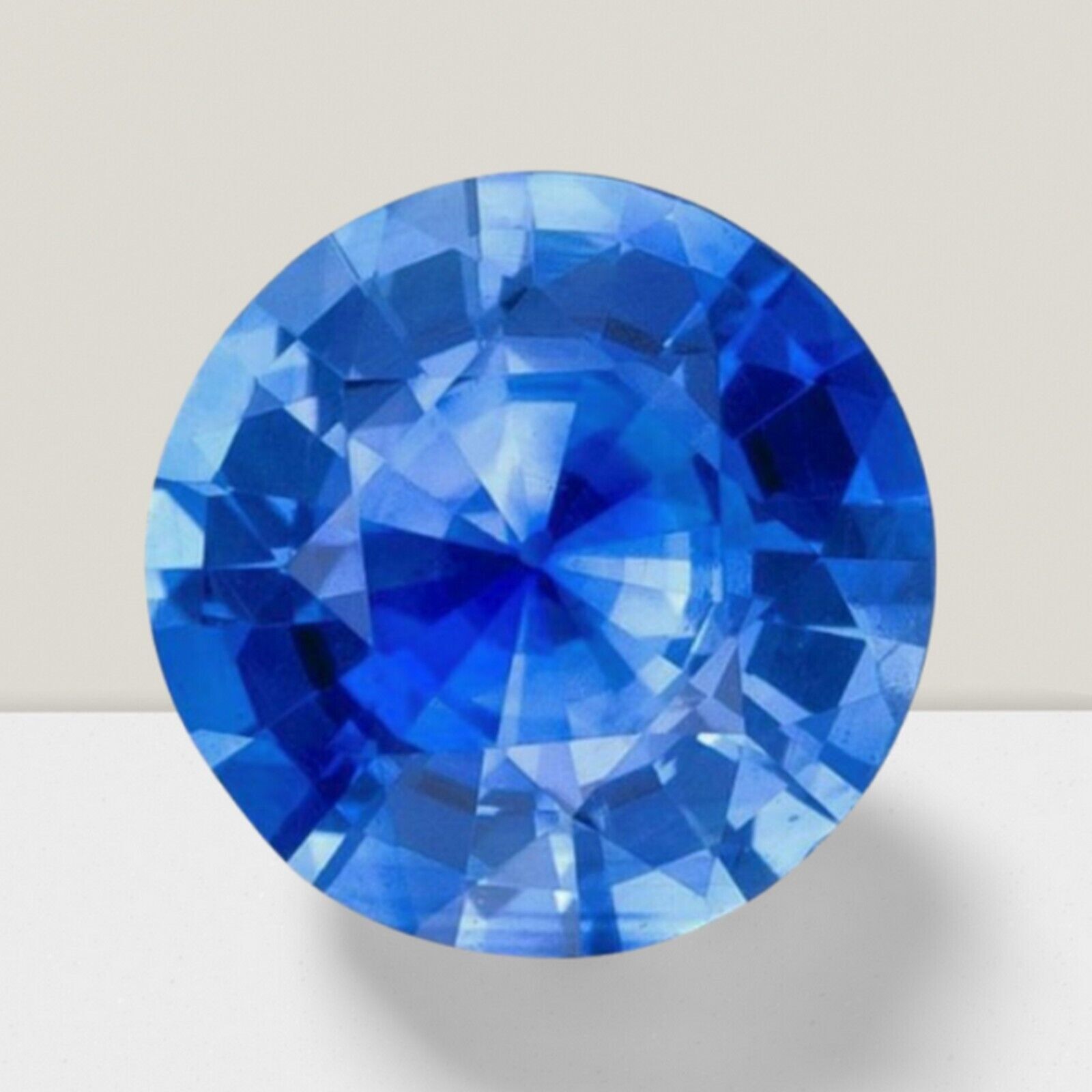 Blue Sapphire Round Cut Gemstone 0.20 Cts – 4 mm Calibrated Loose Gem