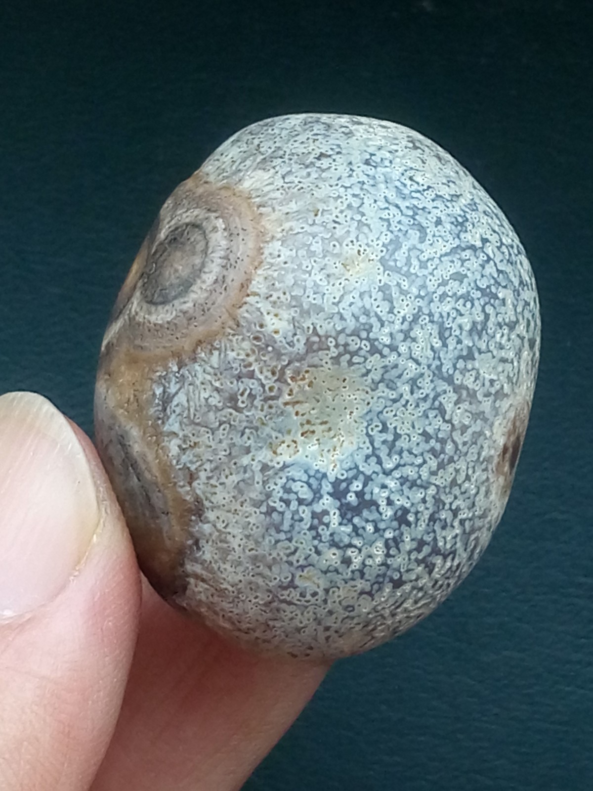36mm Natural Gobi Agate eye agate collection