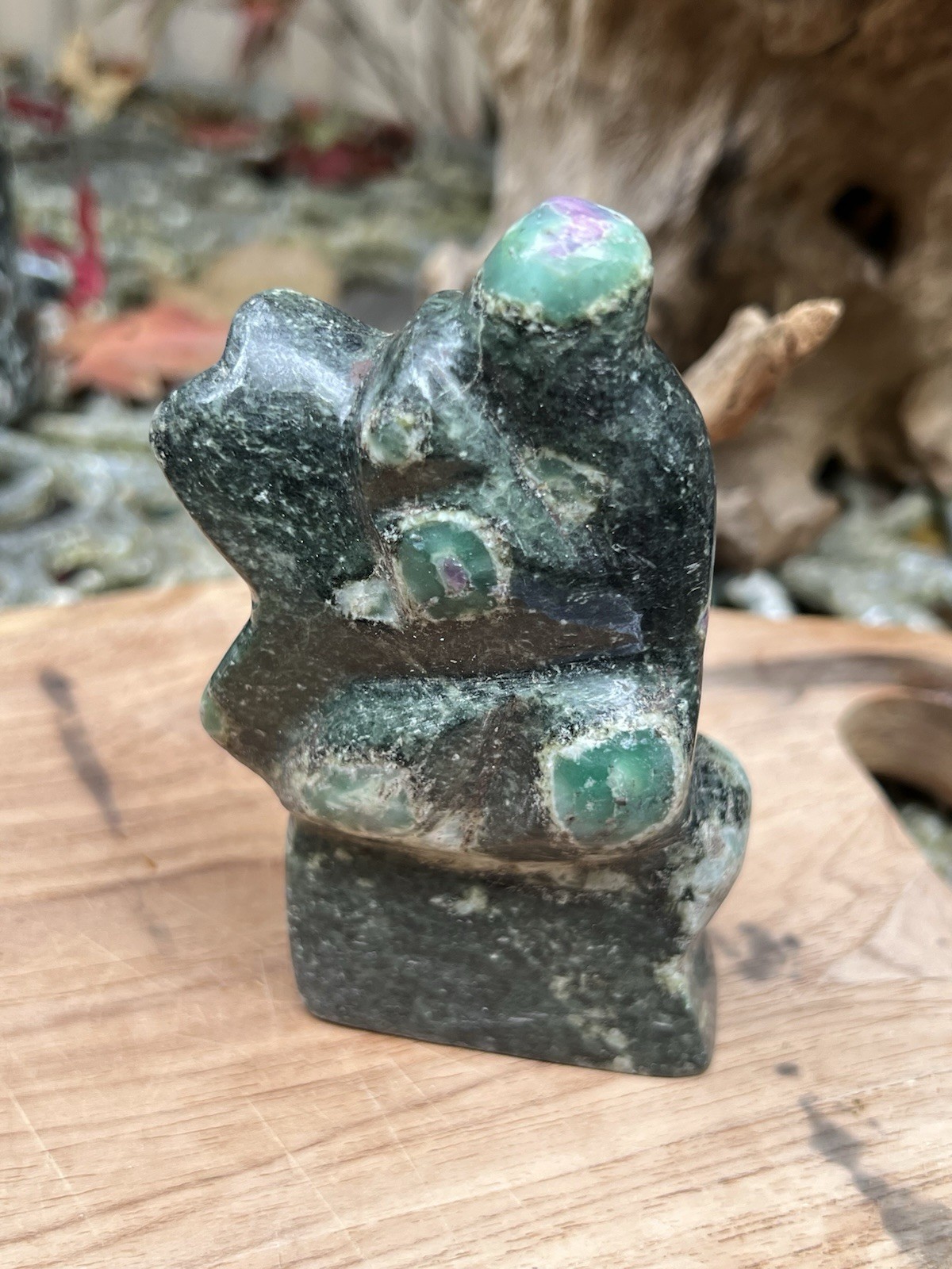 Ruby In Jade Nephrite Himalayan Large Chunky Freeform 9 350g
