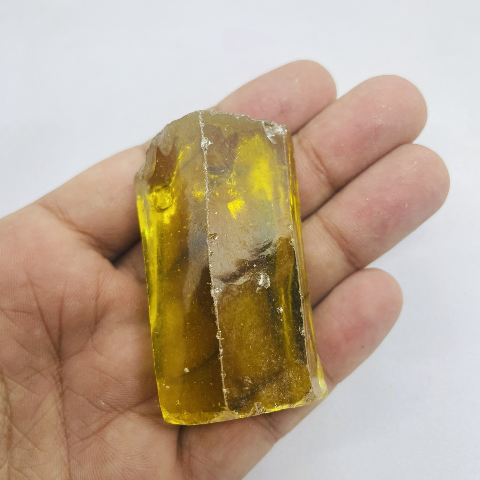 Raw Yellow Zircon Natural Rough Gemstone 150-250CT | Untreated Healing Crystal