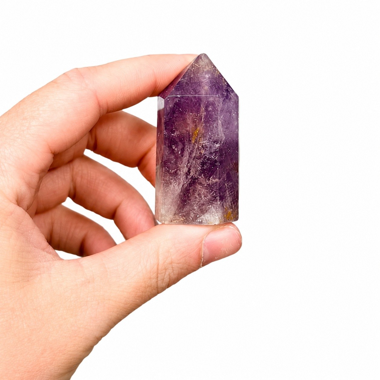 Amethyst Small Crystal Points 3-6.5CM Crystal Natural Stone Purple Healing