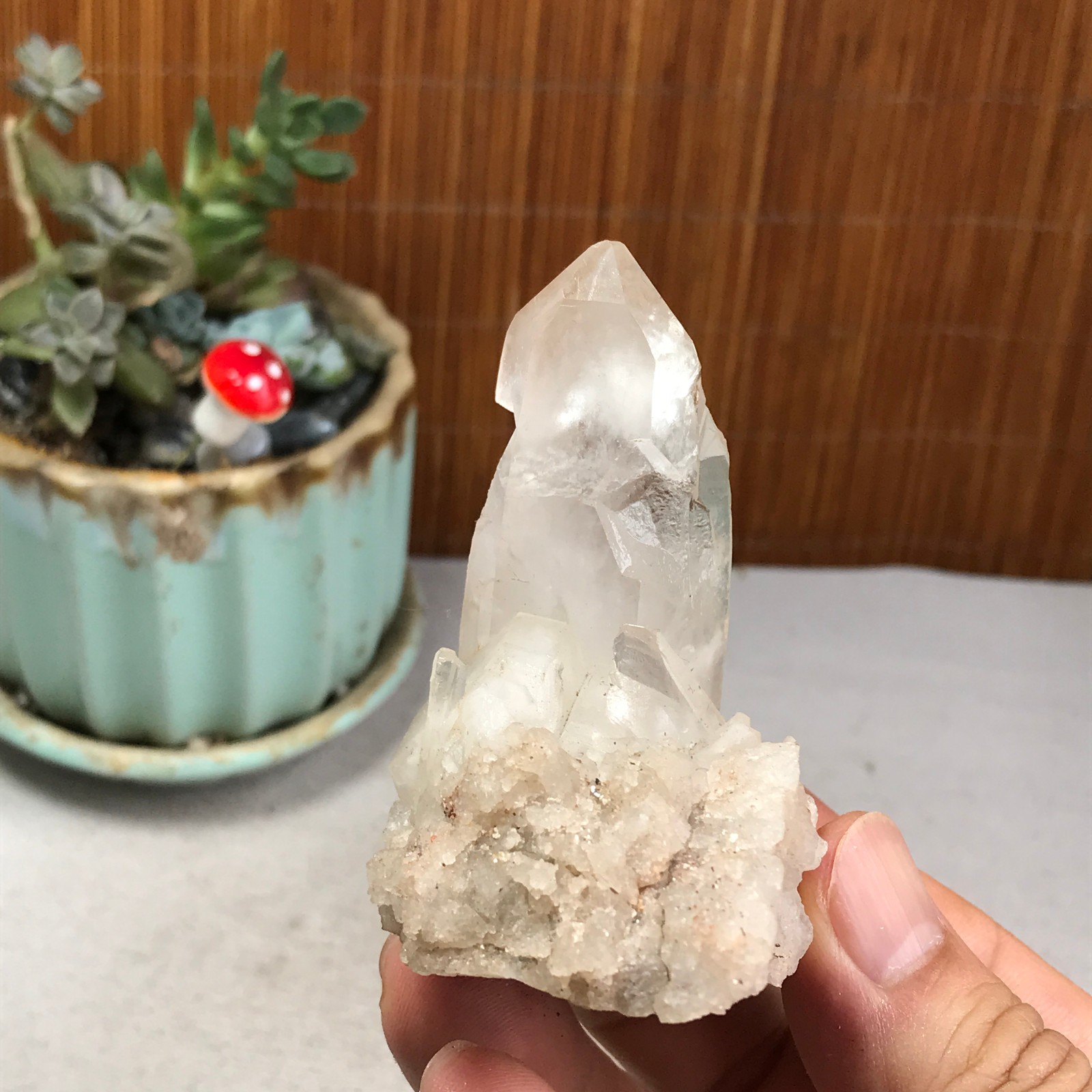 69-62-45mm Natural crystal clusters pretty Quartz Mineral Specimen 123g A6231