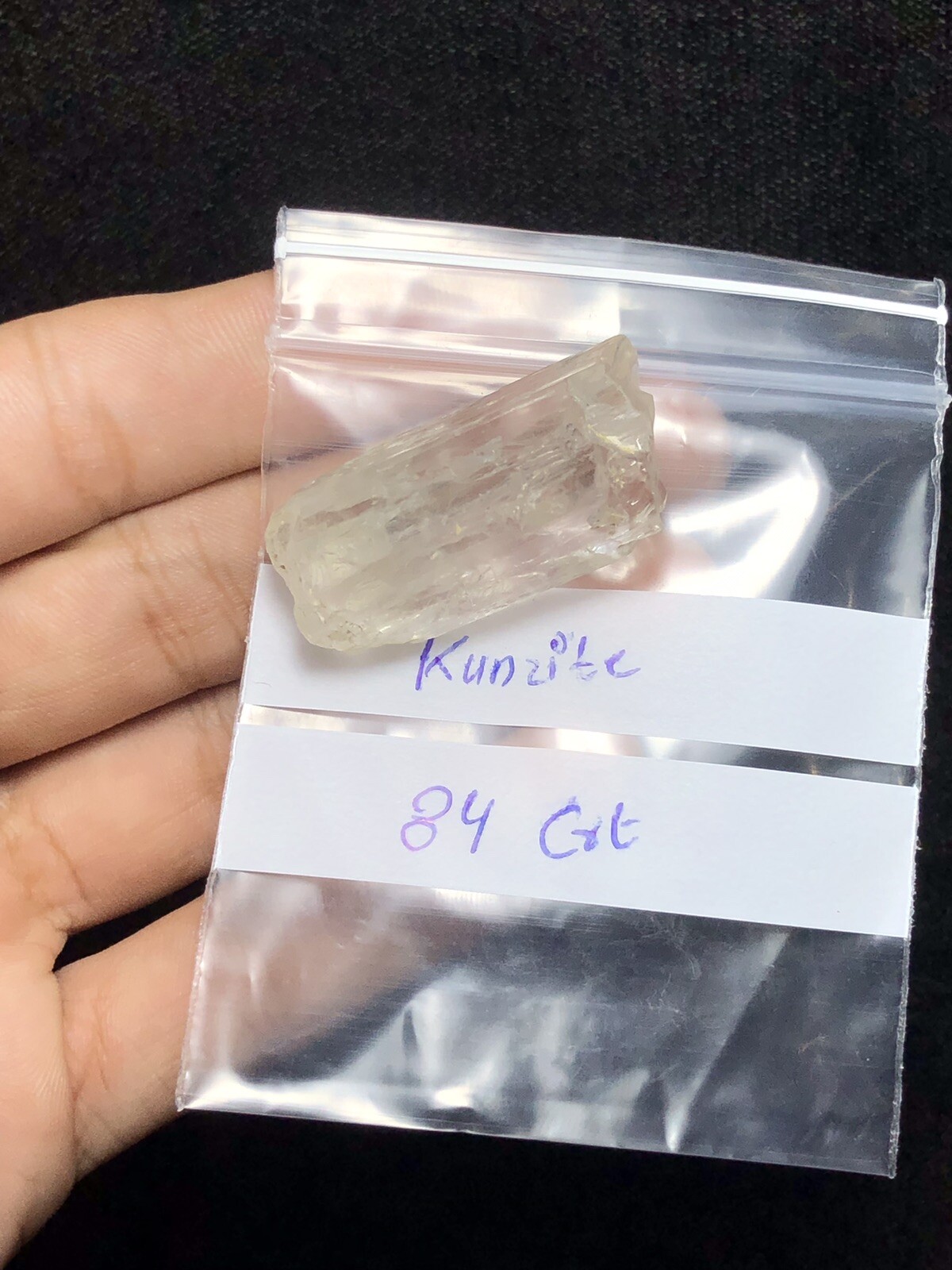 84 Crt / Beautiful Natural Rough Kunzite Piece Parcel Available